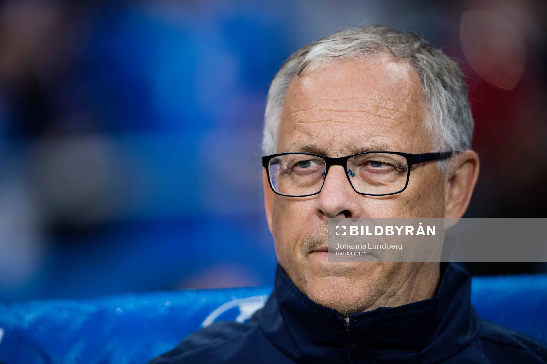 Islands förbundskapten Lars Lagerbäck