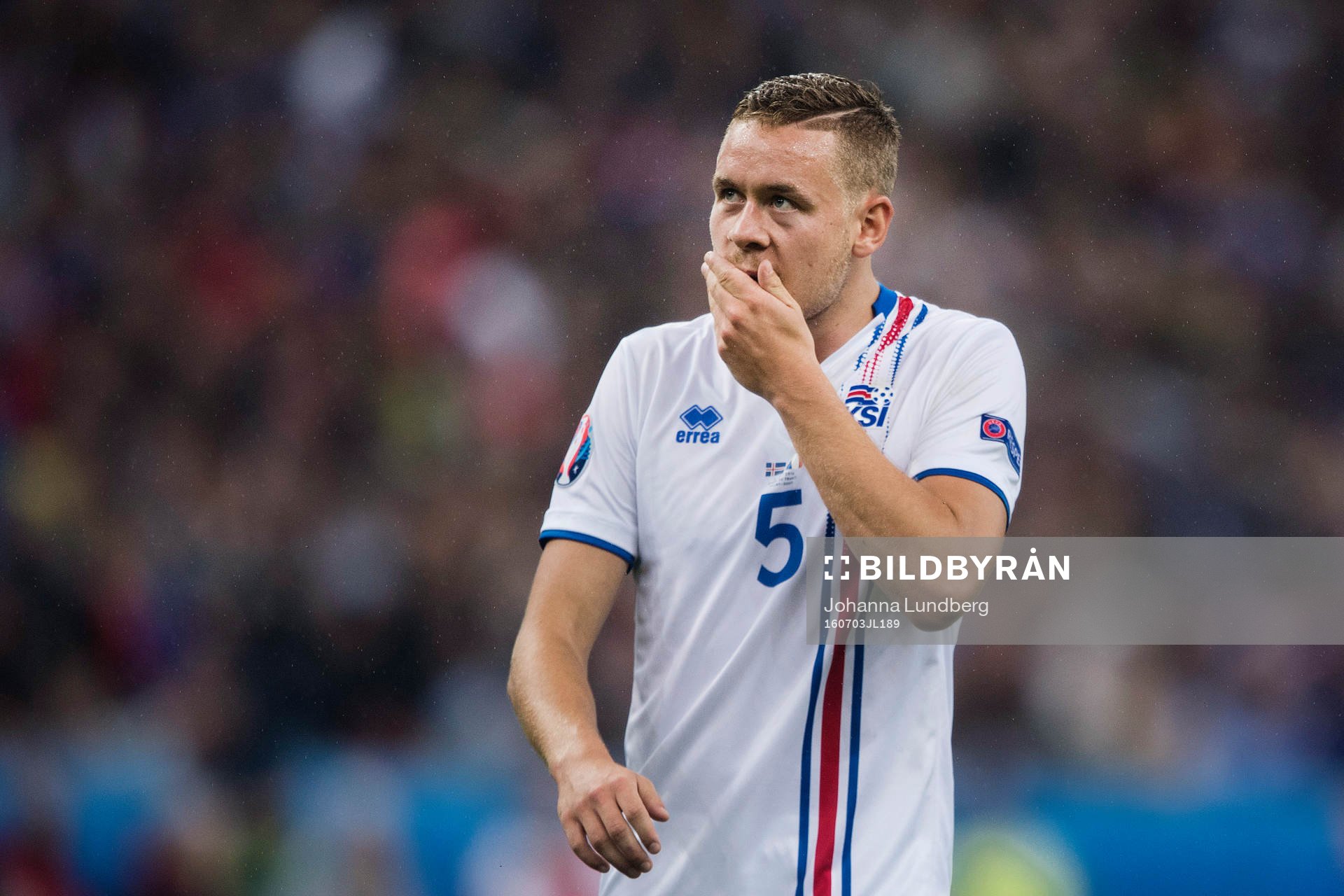 Islands Sverrir Ingason deppar