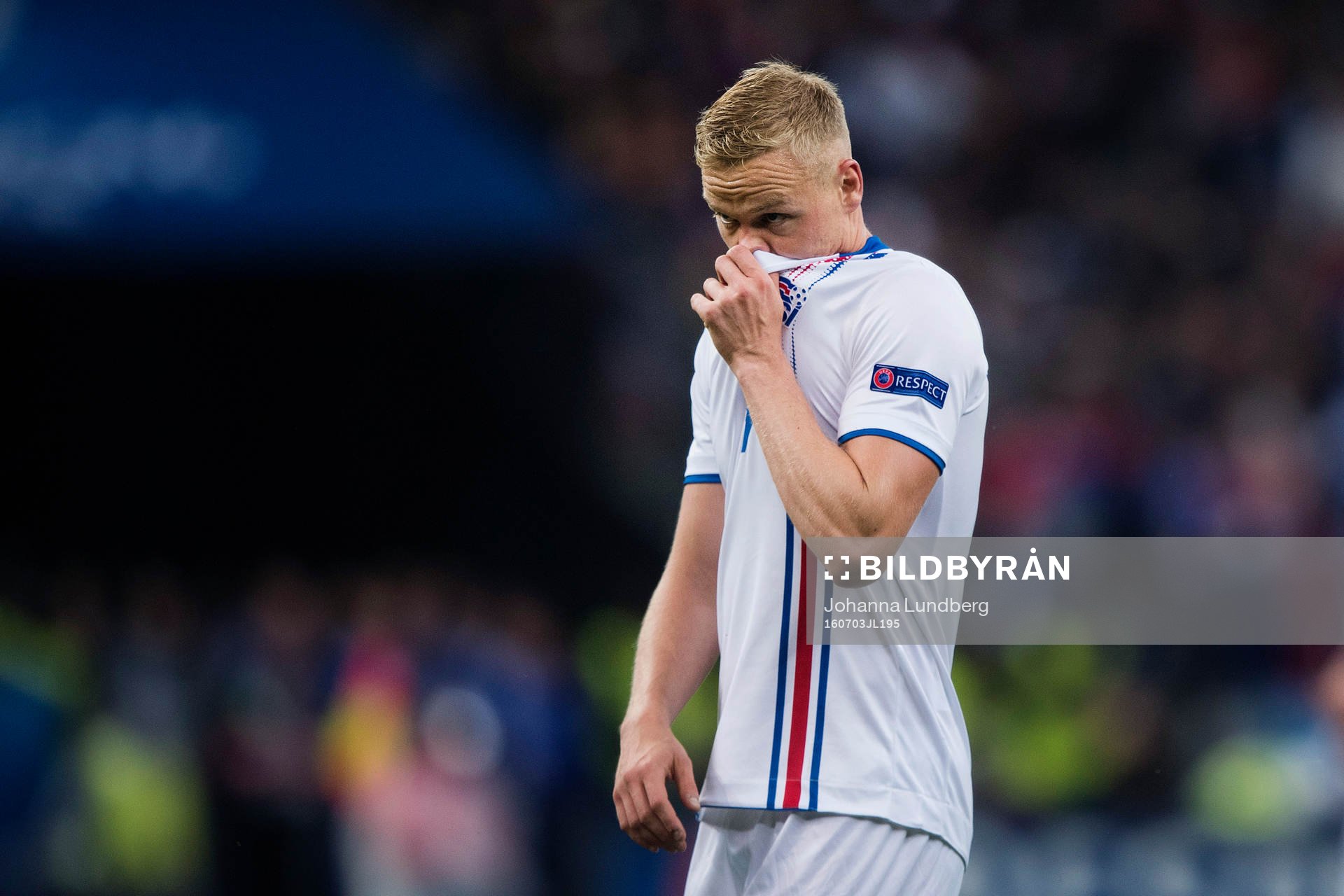 Islands Kolbeinn Sigthorsson deppar
