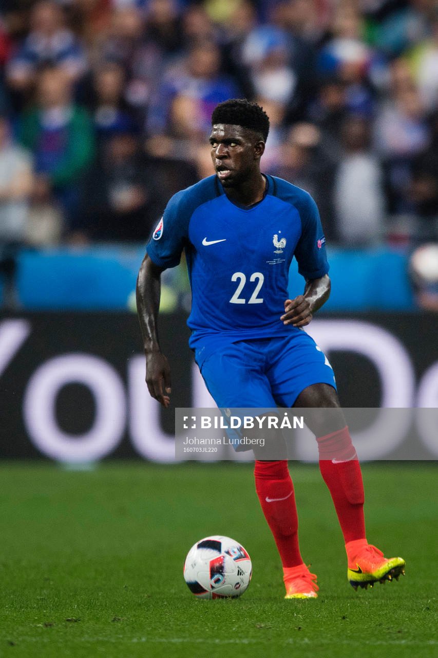Frankrikes Samuel Umtiti
