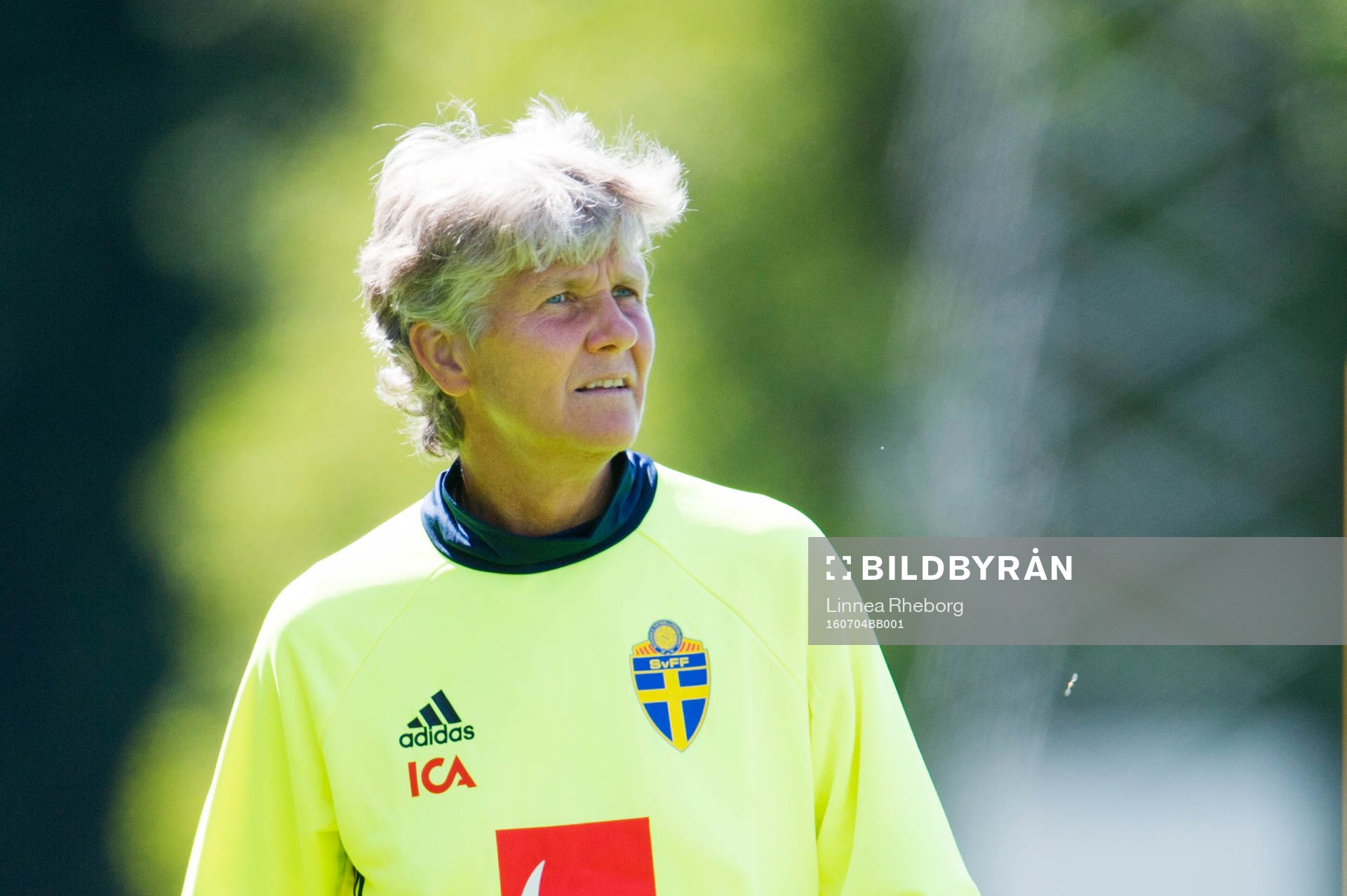 Förbundskapten Pia Sundhage