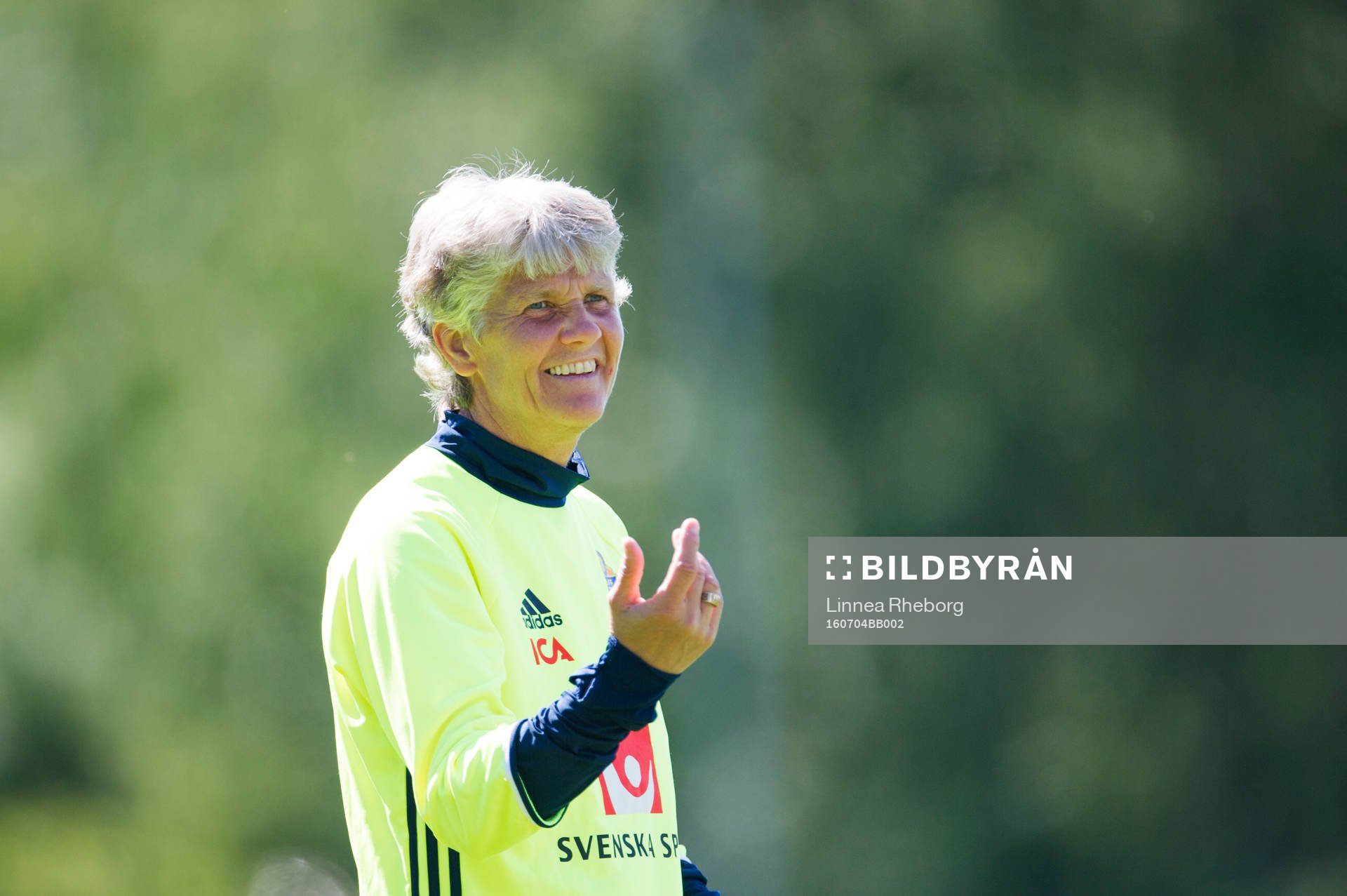 Förbundskapten Pia Sundhage