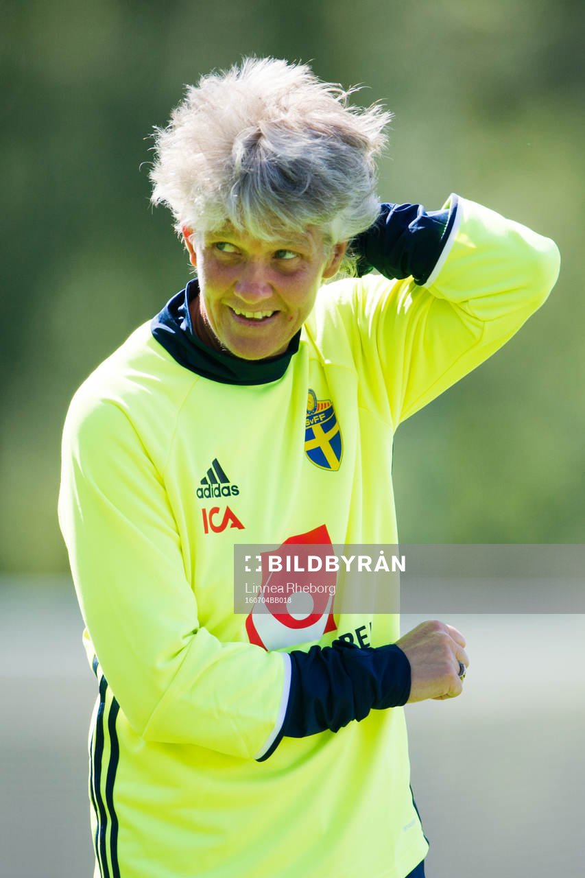 Förbundskapten Pia Sundhage