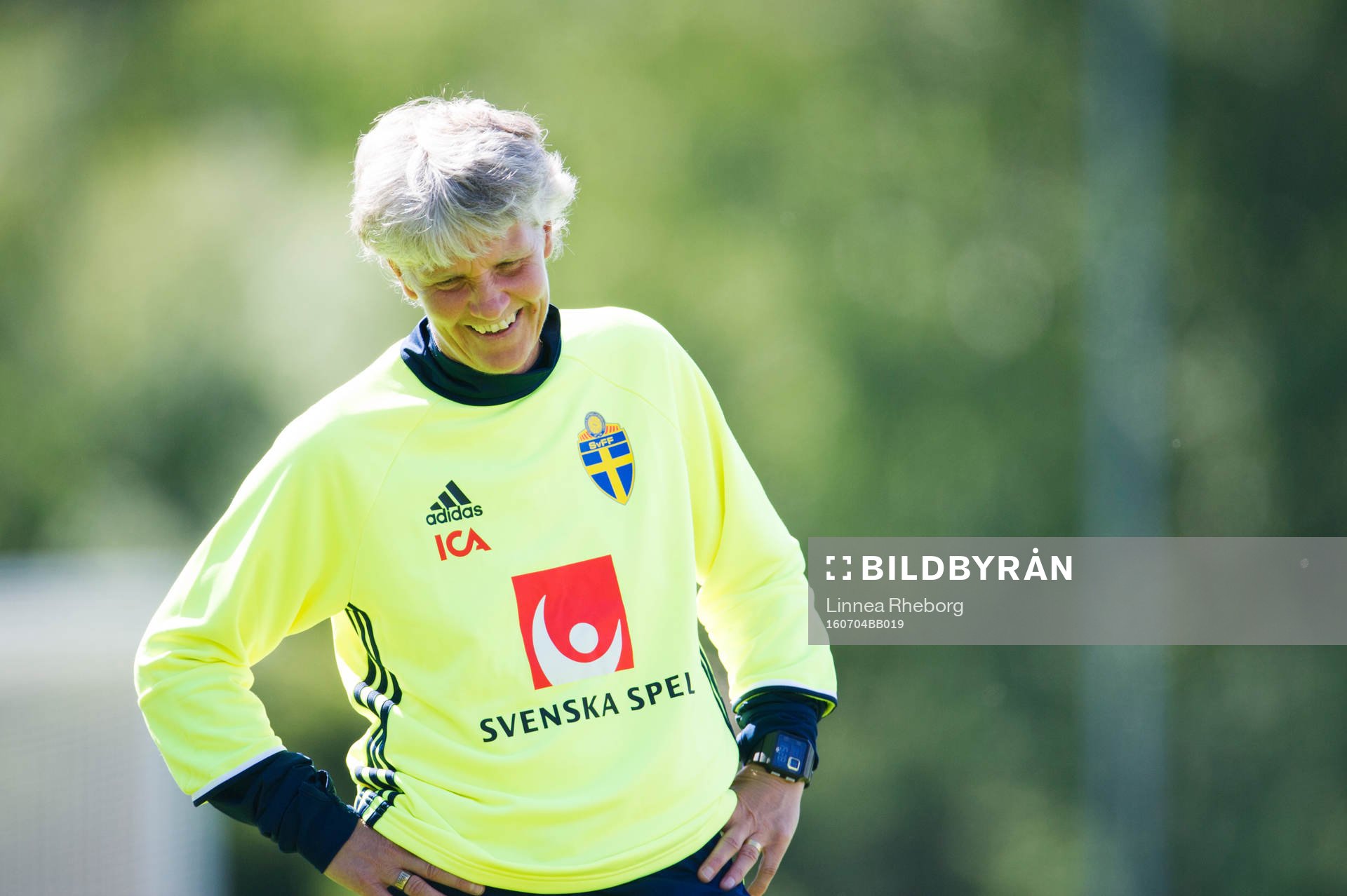 Förbundskapten Pia Sundhage
