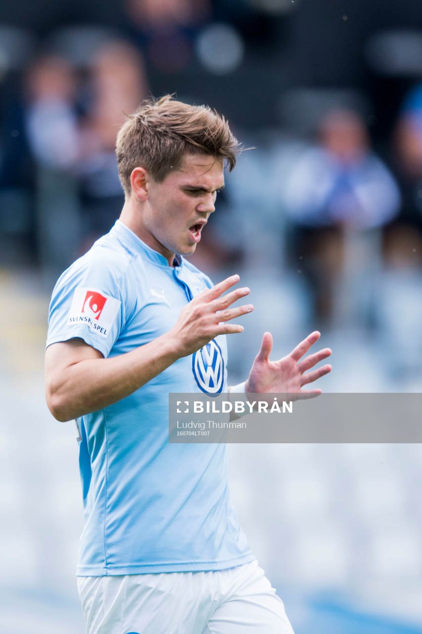 Malmö FFs Vidar Örn Kjartansson deppar