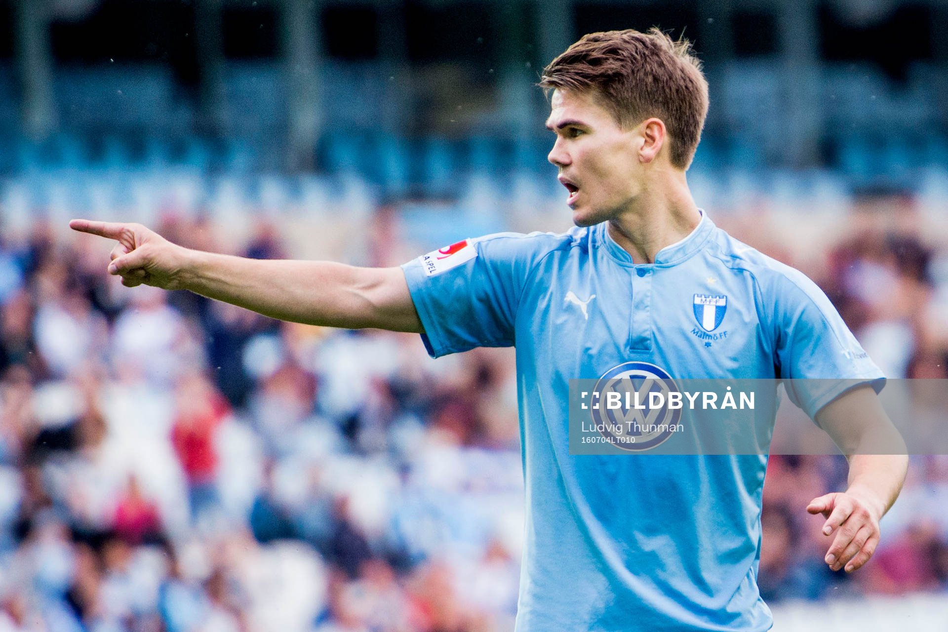 Malmö FFs Vidar Örn Kjartansson jublar