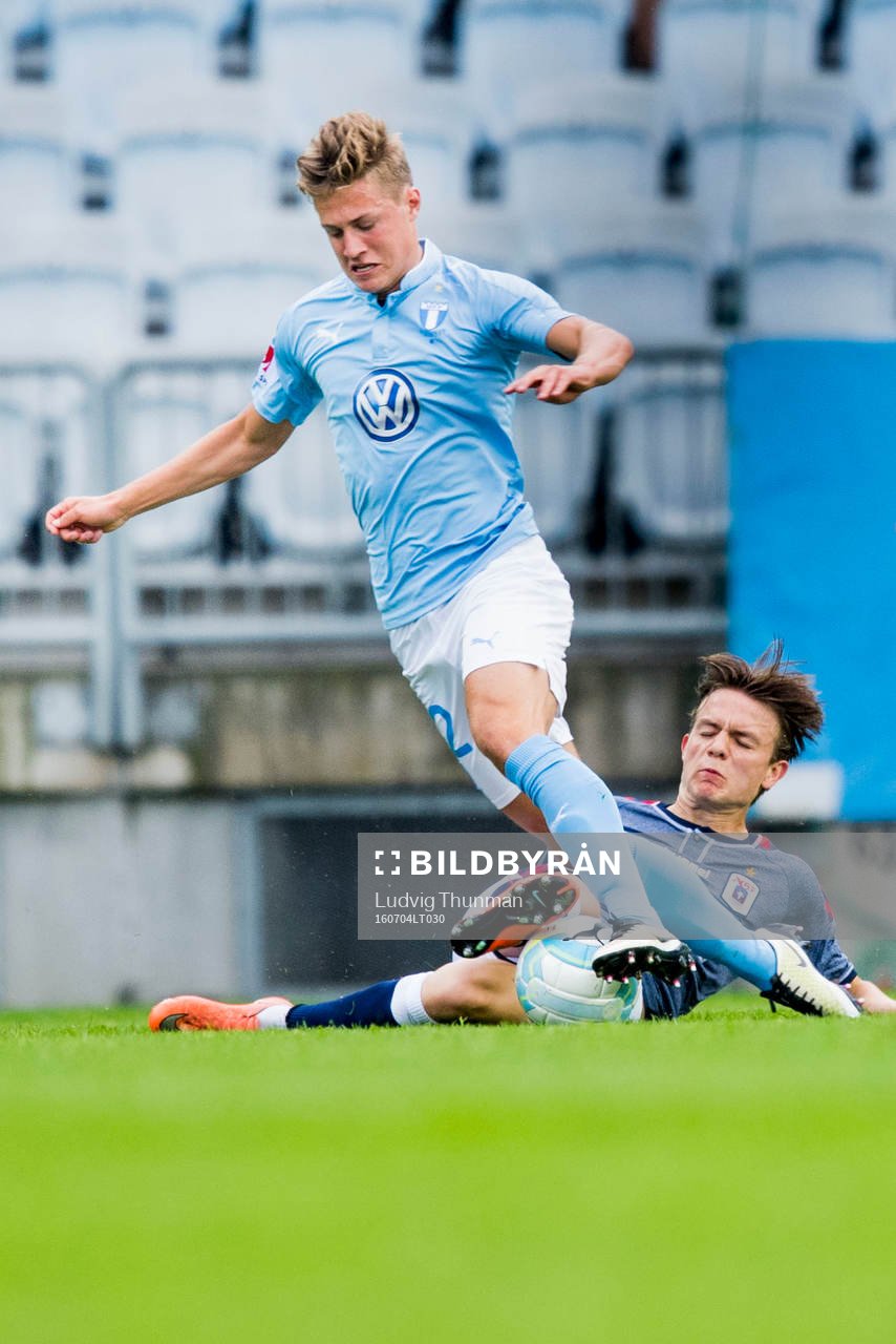 Malmö FFs Teddy Bergqvist fälls