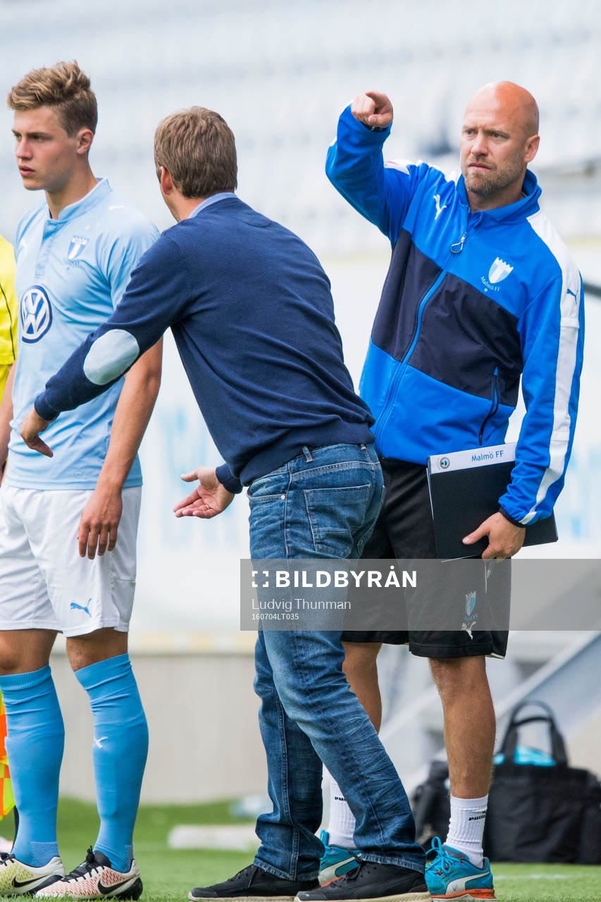 Malmö FFs assisterande tränare Olof Persson