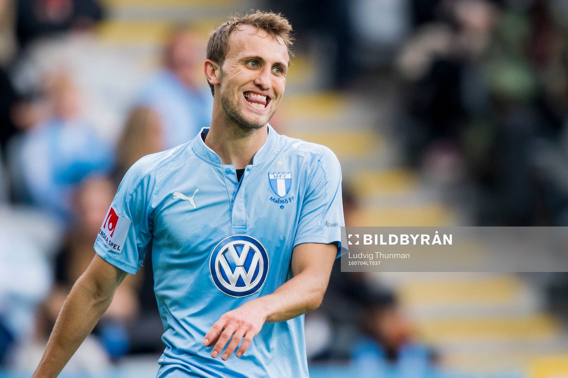 Malmö FFs Magnus Wolff Eikrem deppar