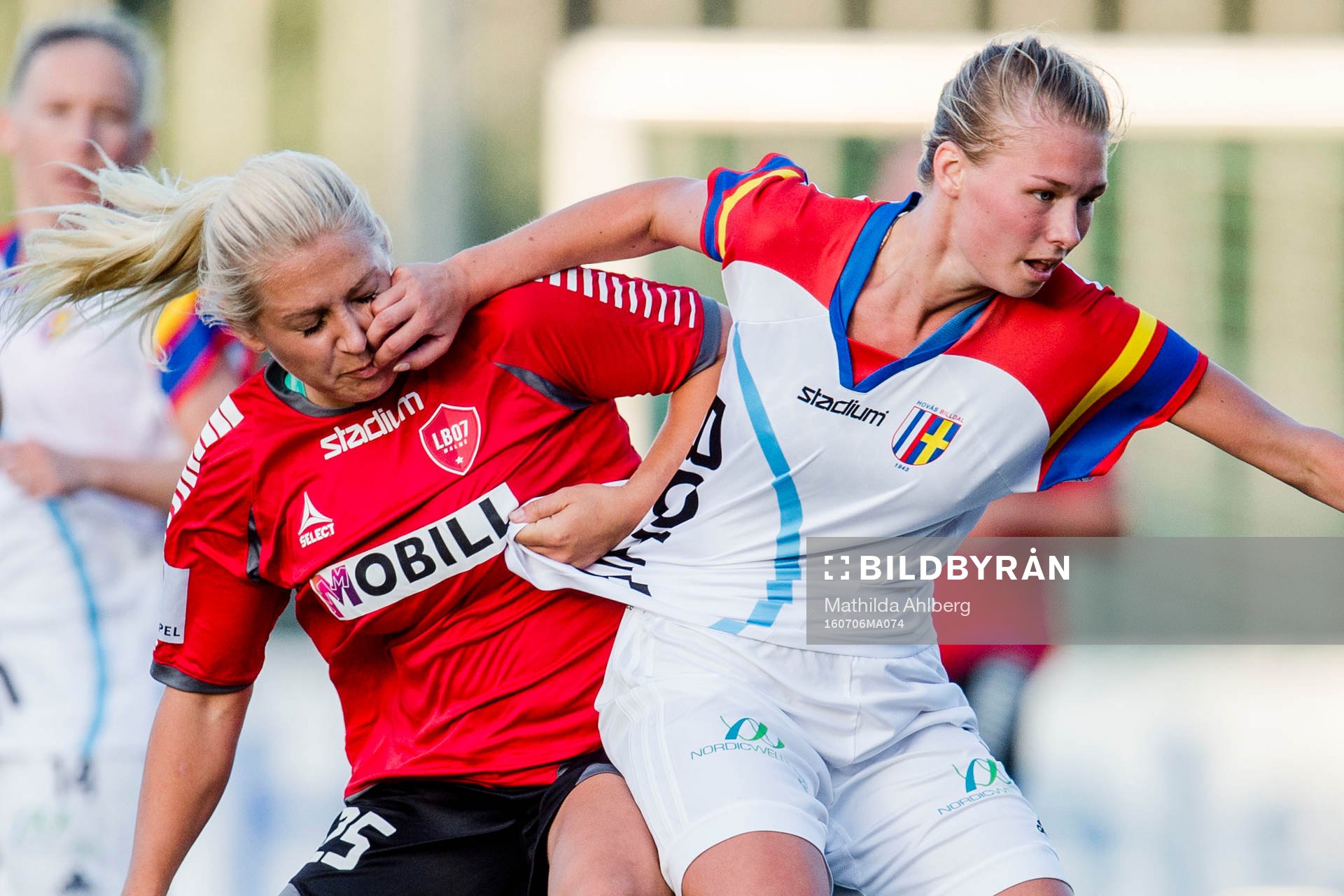 LB07s Johanna Ejdelind drar i Hovås Billdals Amanda