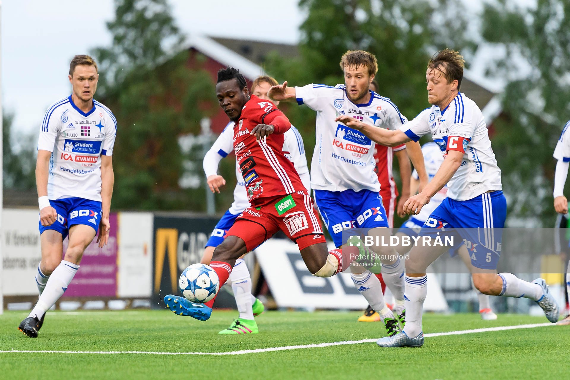 s Tetteh Komey ensam med 3st Luleåspelare