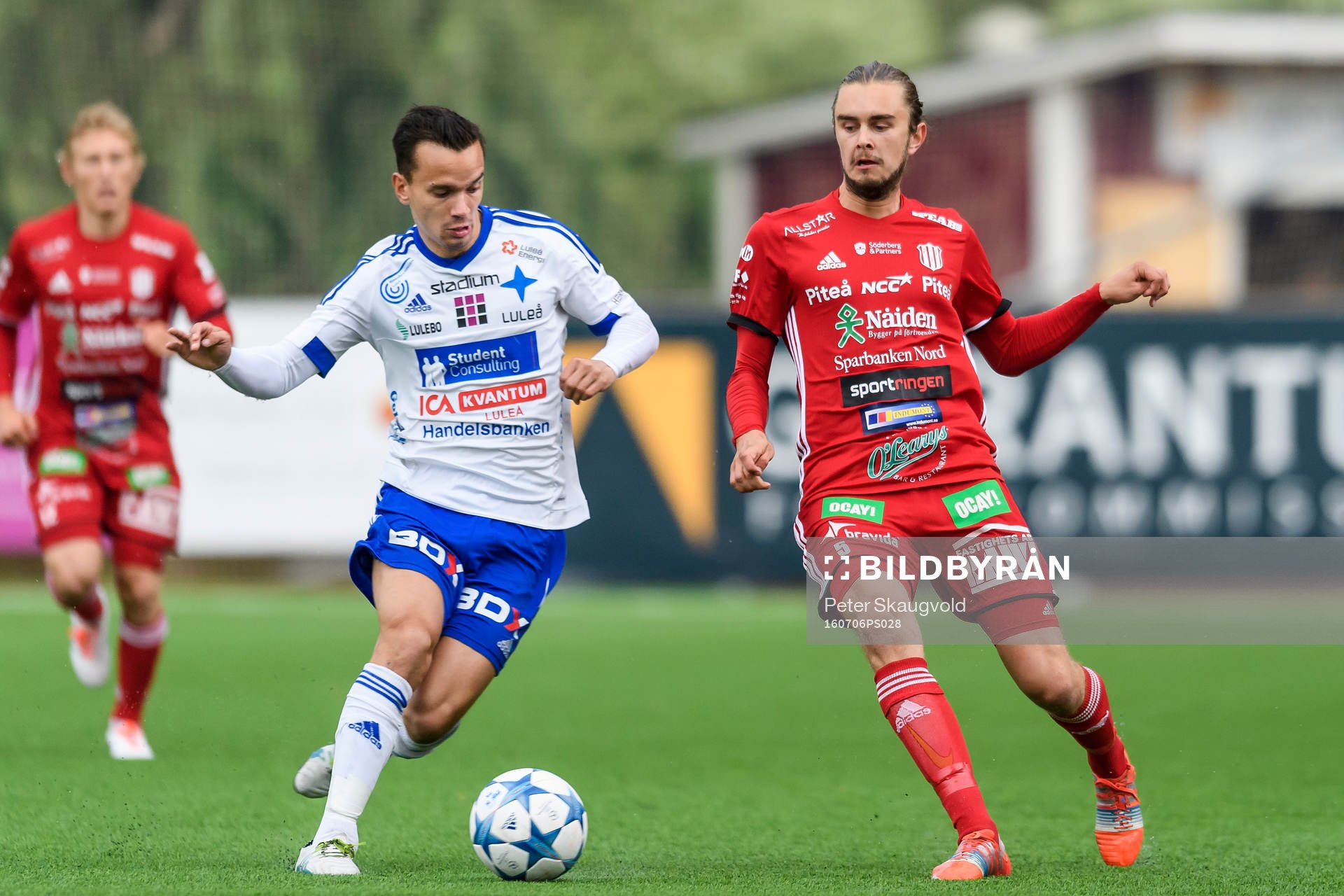 s Patrik Pettersson och Piteå:s Johan Hedström