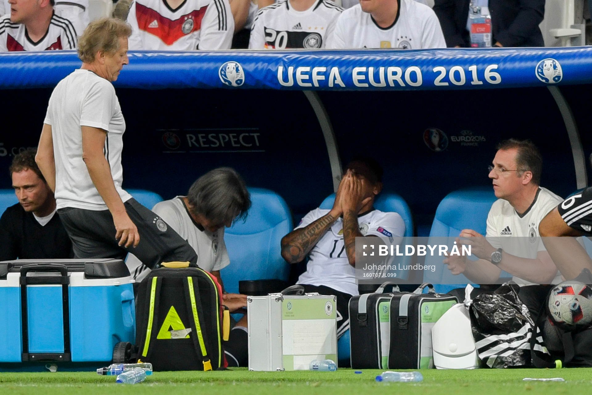 Tysklands Jerome Boateng har ont