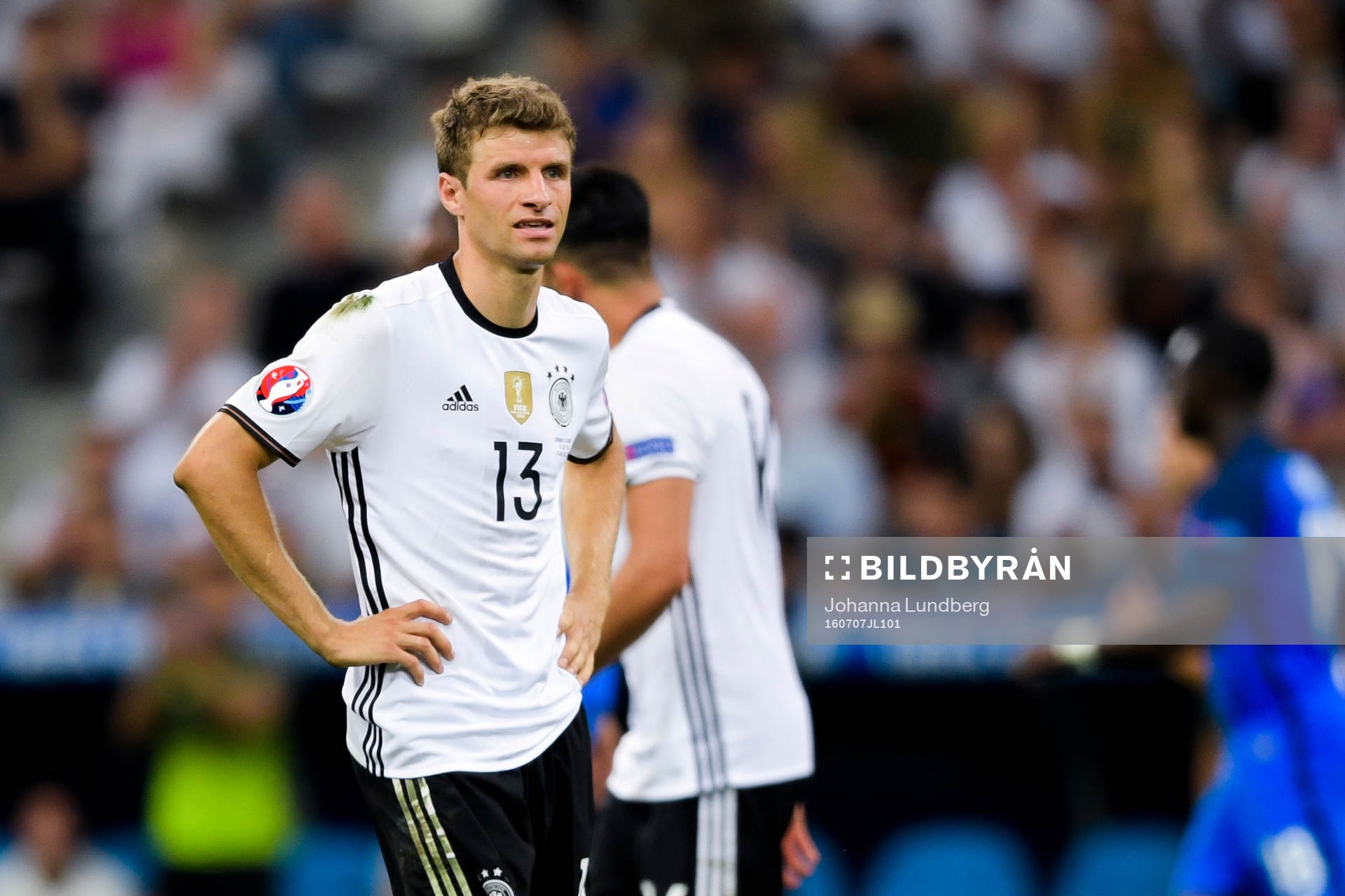 Tysklands Thomas Muller deppar