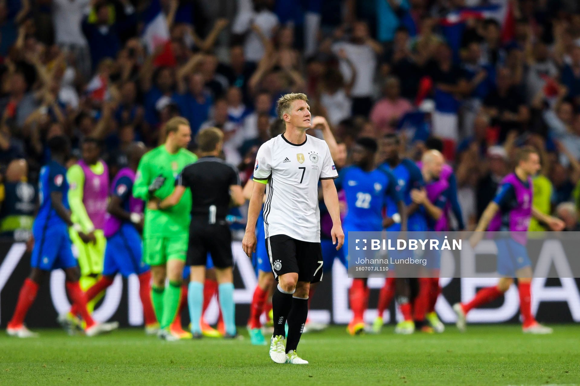 Tysklands Bastian Schweinsteiger  deppar