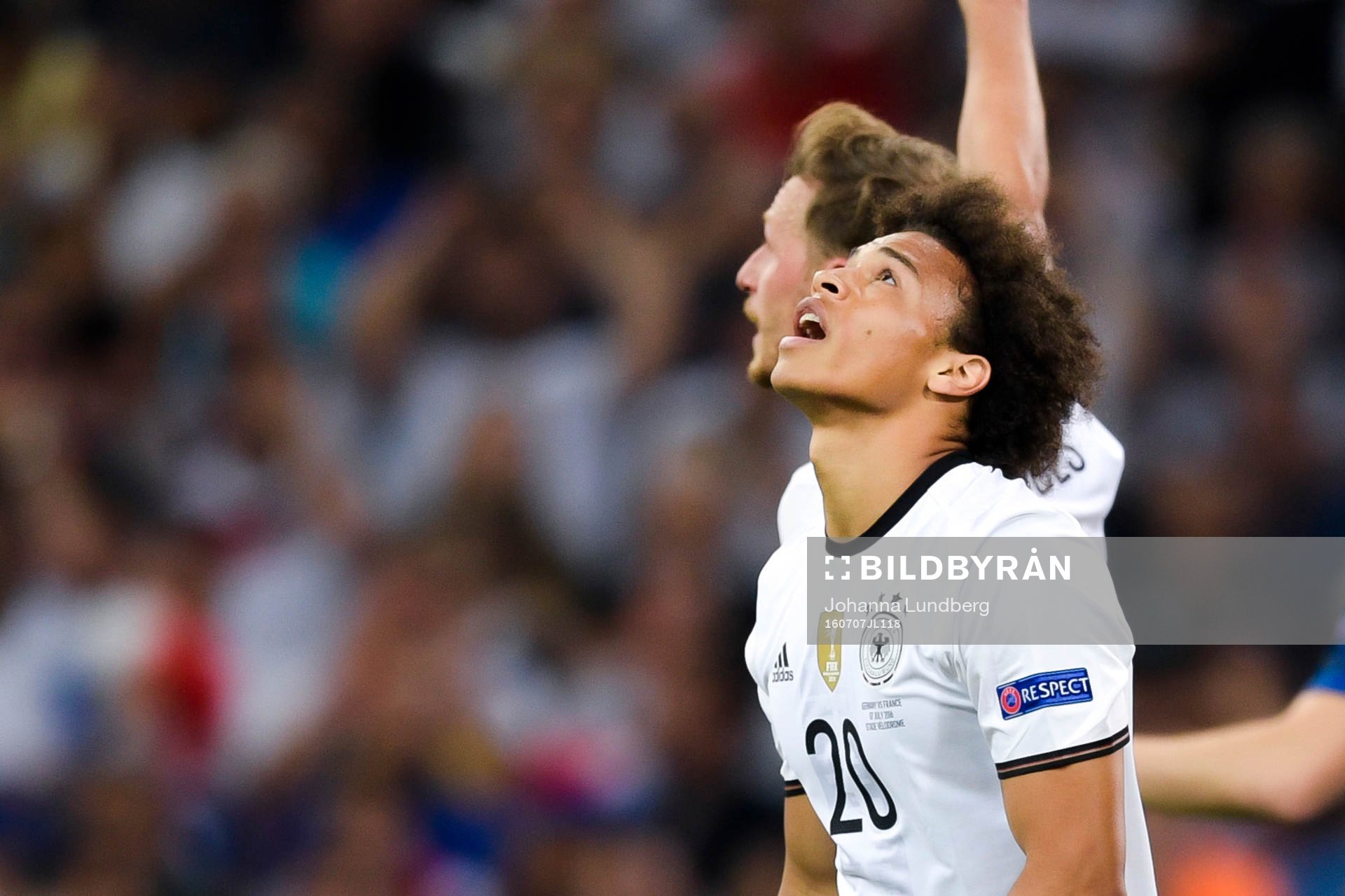 Tysklands Leroy Sané  deppar