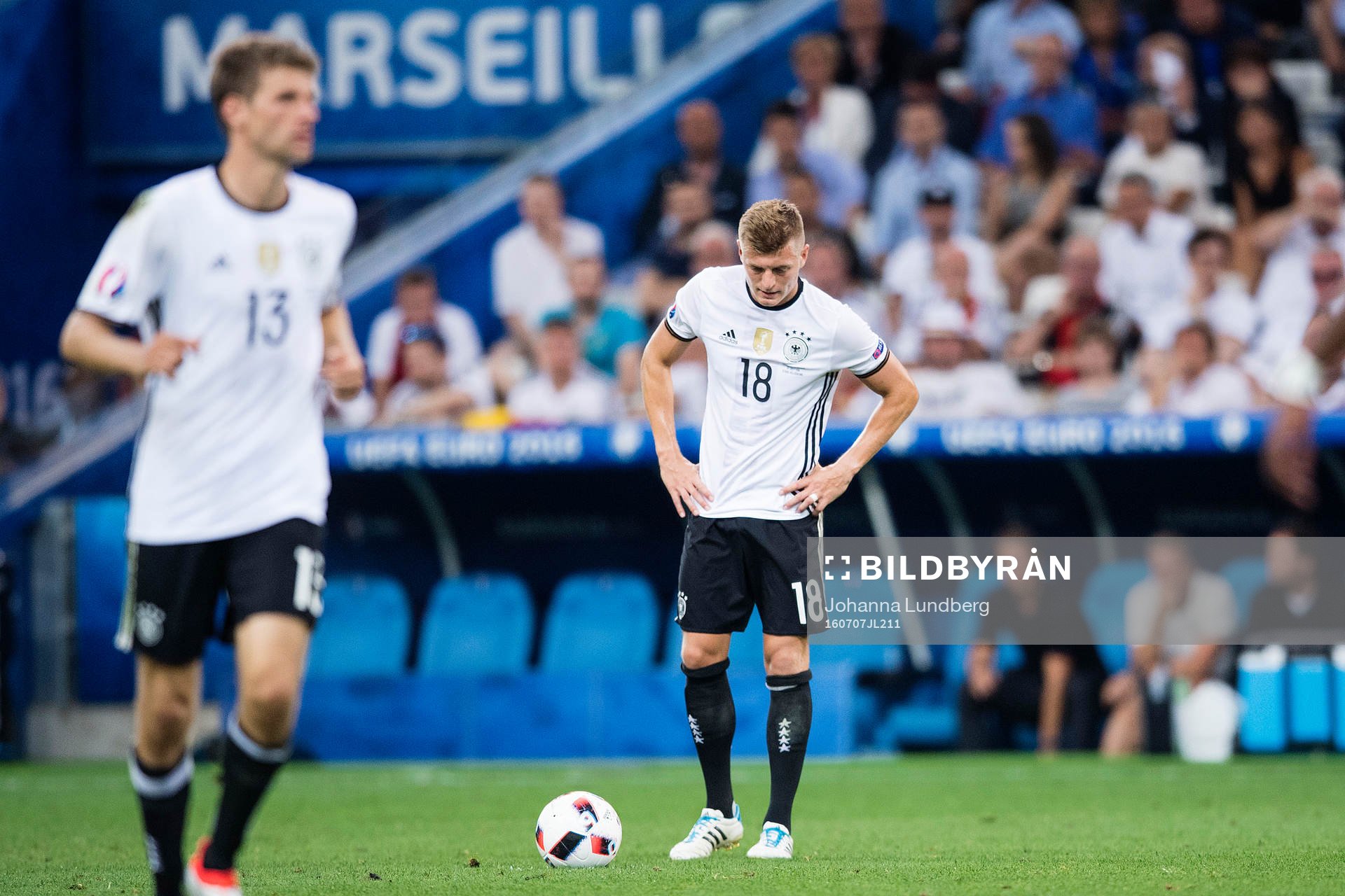 Tysklands Toni Kroos deppar