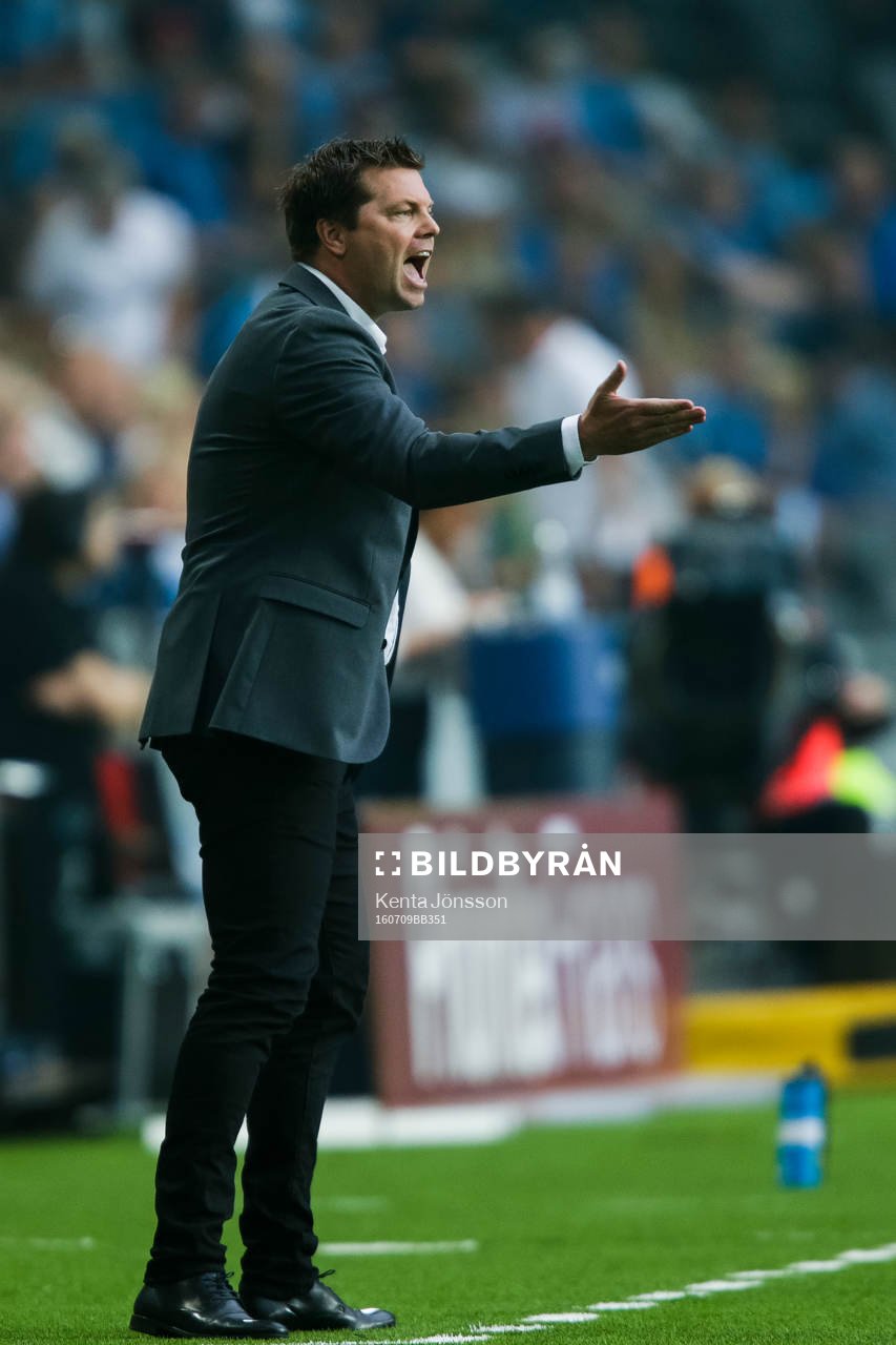 Norrköpings tränare Jens Gustafsson