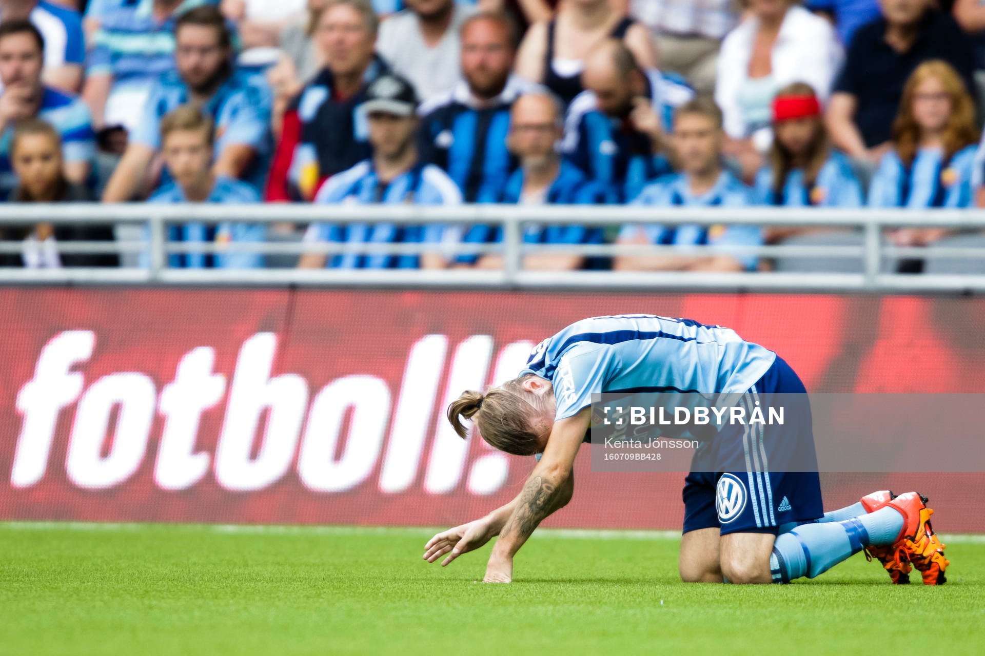 Djurgårdens Daniel Berntsen har ont