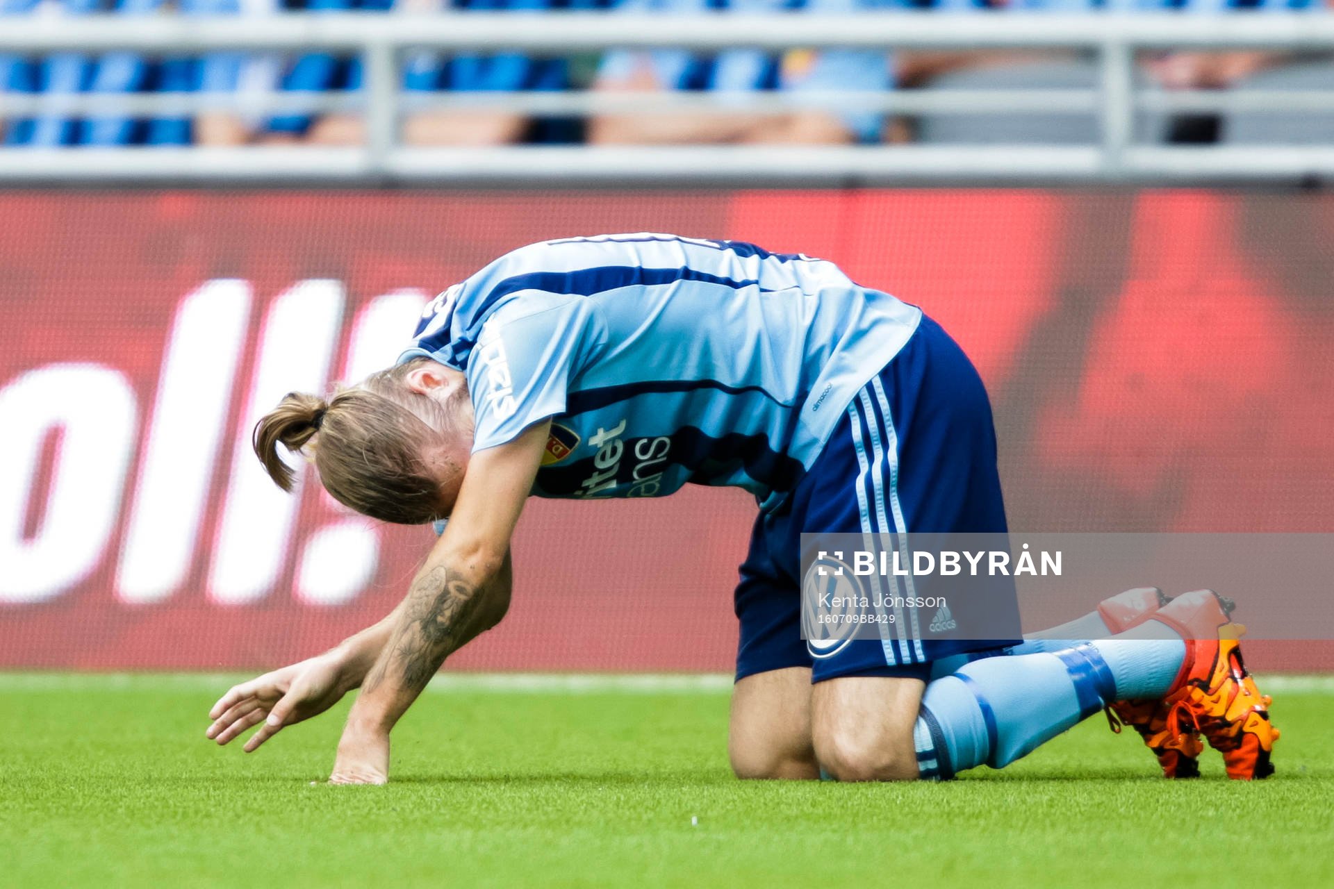 Djurgårdens Daniel Berntsen har ont