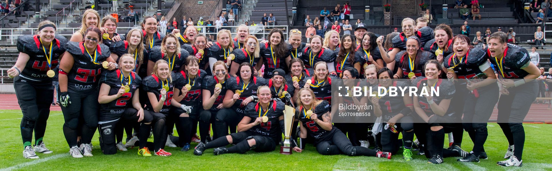 Lagbild på spelarna från Örebro