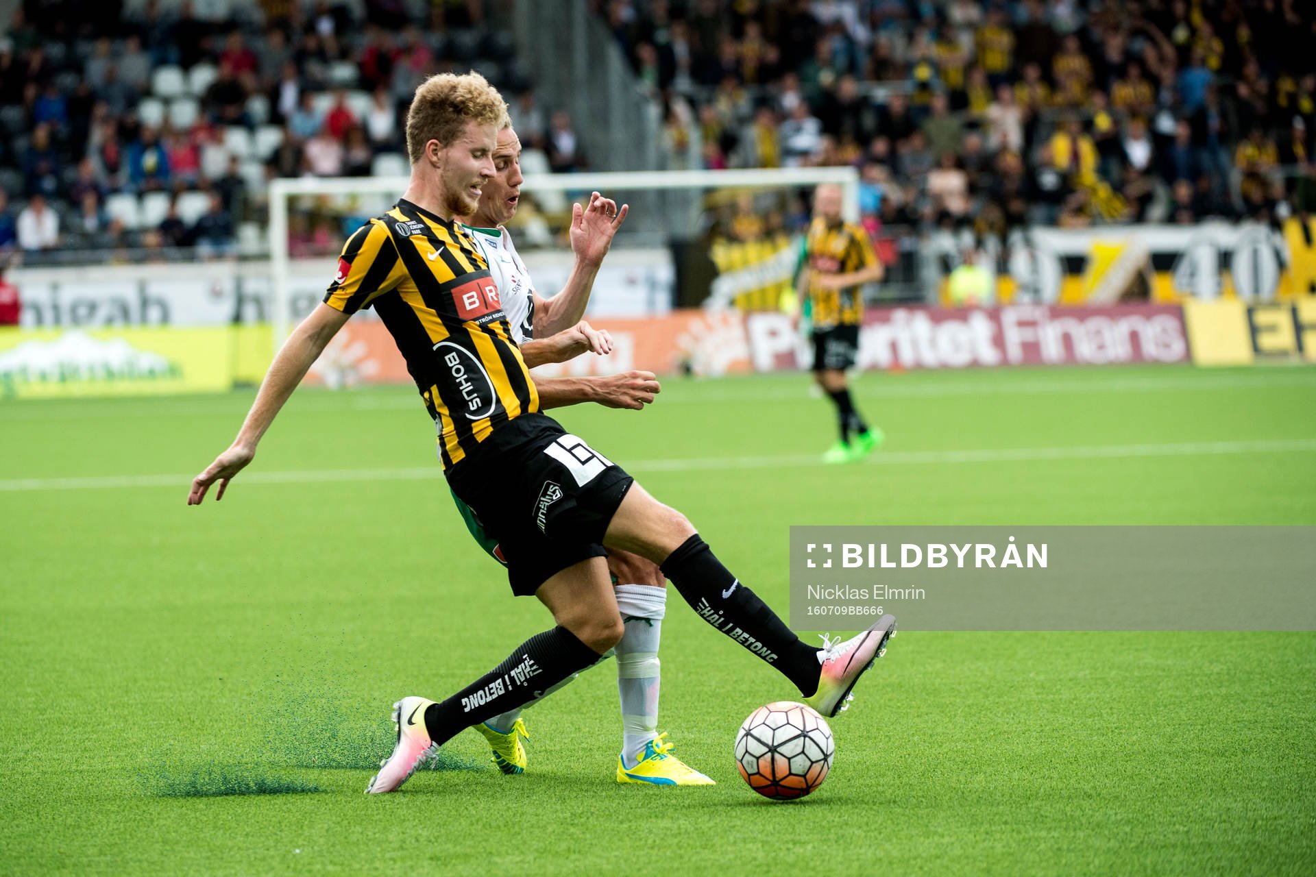 Häckens Samuel Gustafson och Hammarbys Erik Israelsson