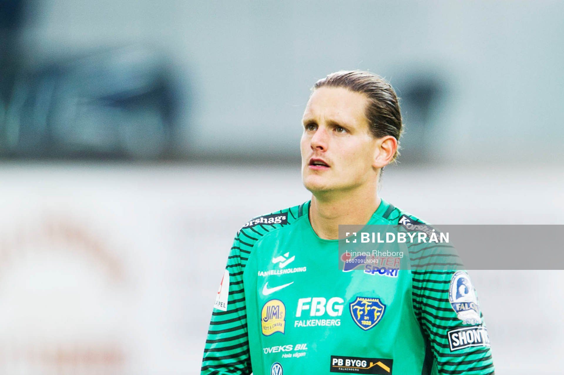 Falkenbergs målvakt Otto Martler