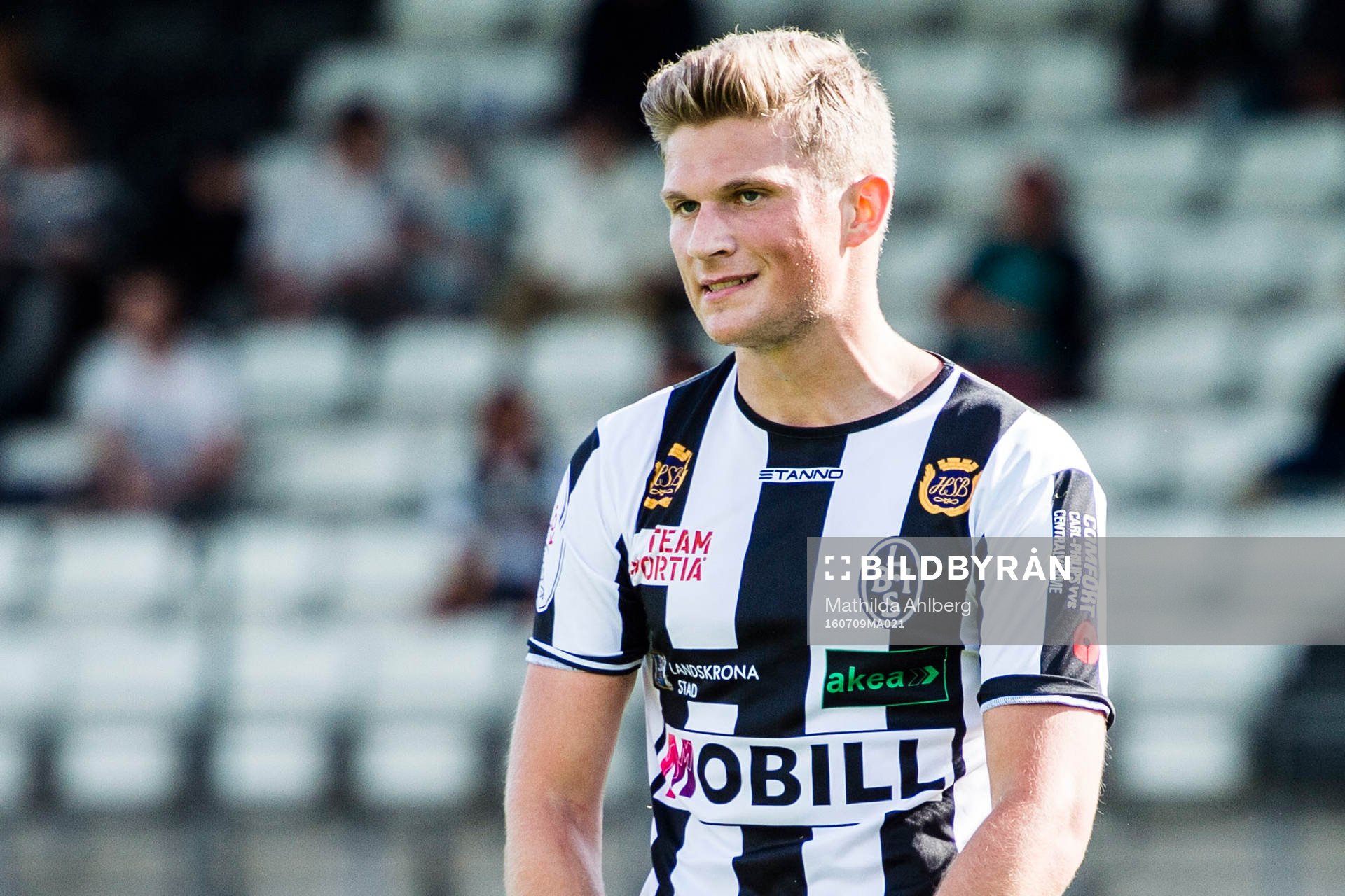 Landskronas Erik Pärsson deppar