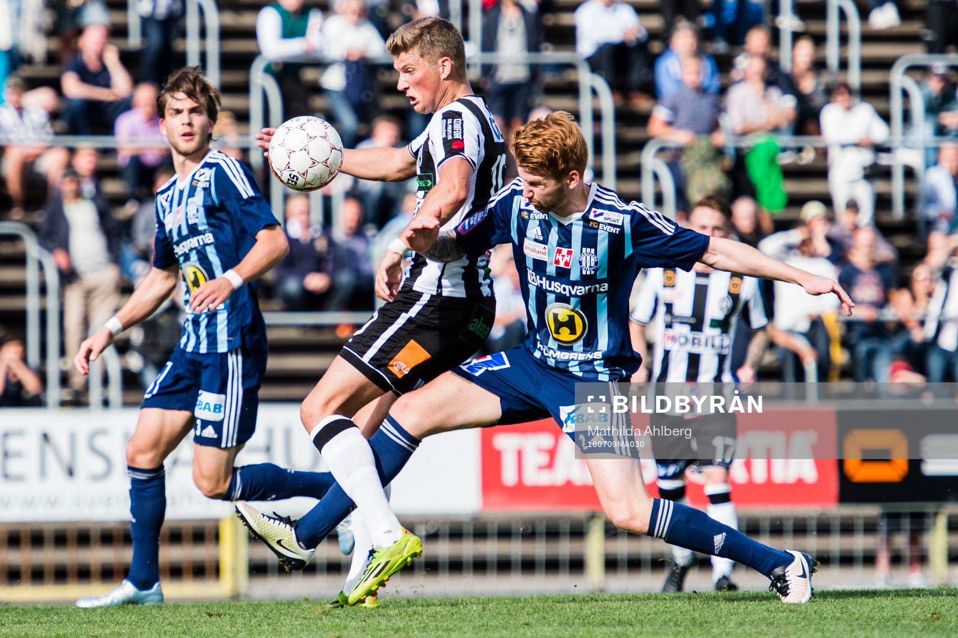 Landskronas Erik Pärsson och Husqvarnas Anton Henningsson