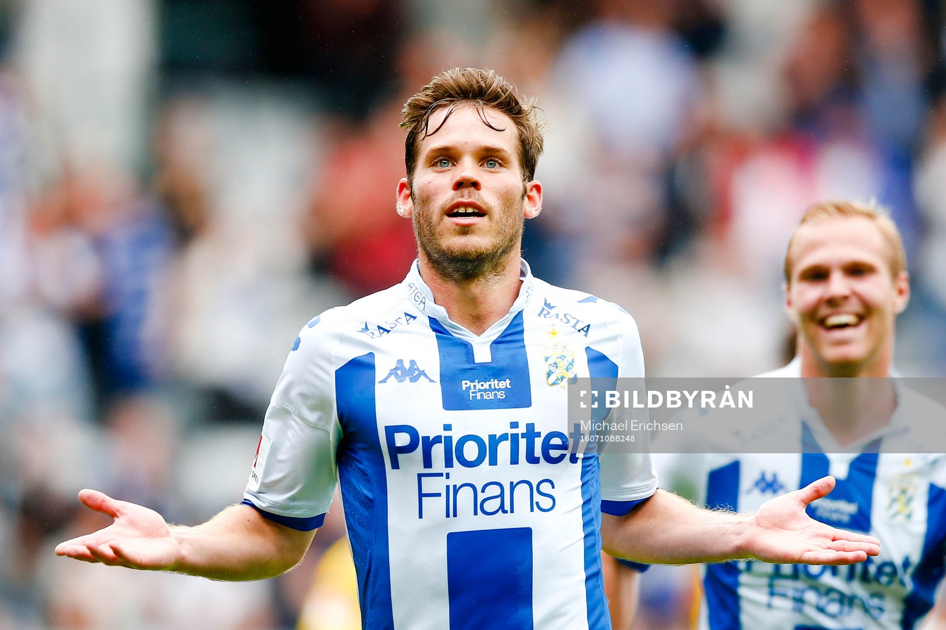 IFK Göteborgs Emil Salomonsson jublar