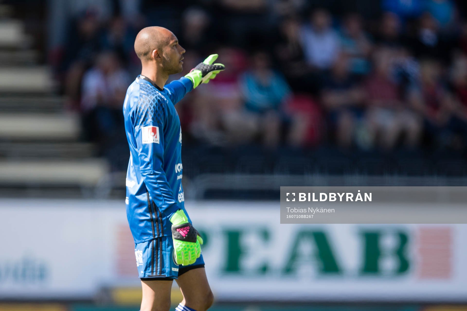 Östersunds målvakt Aly Keita