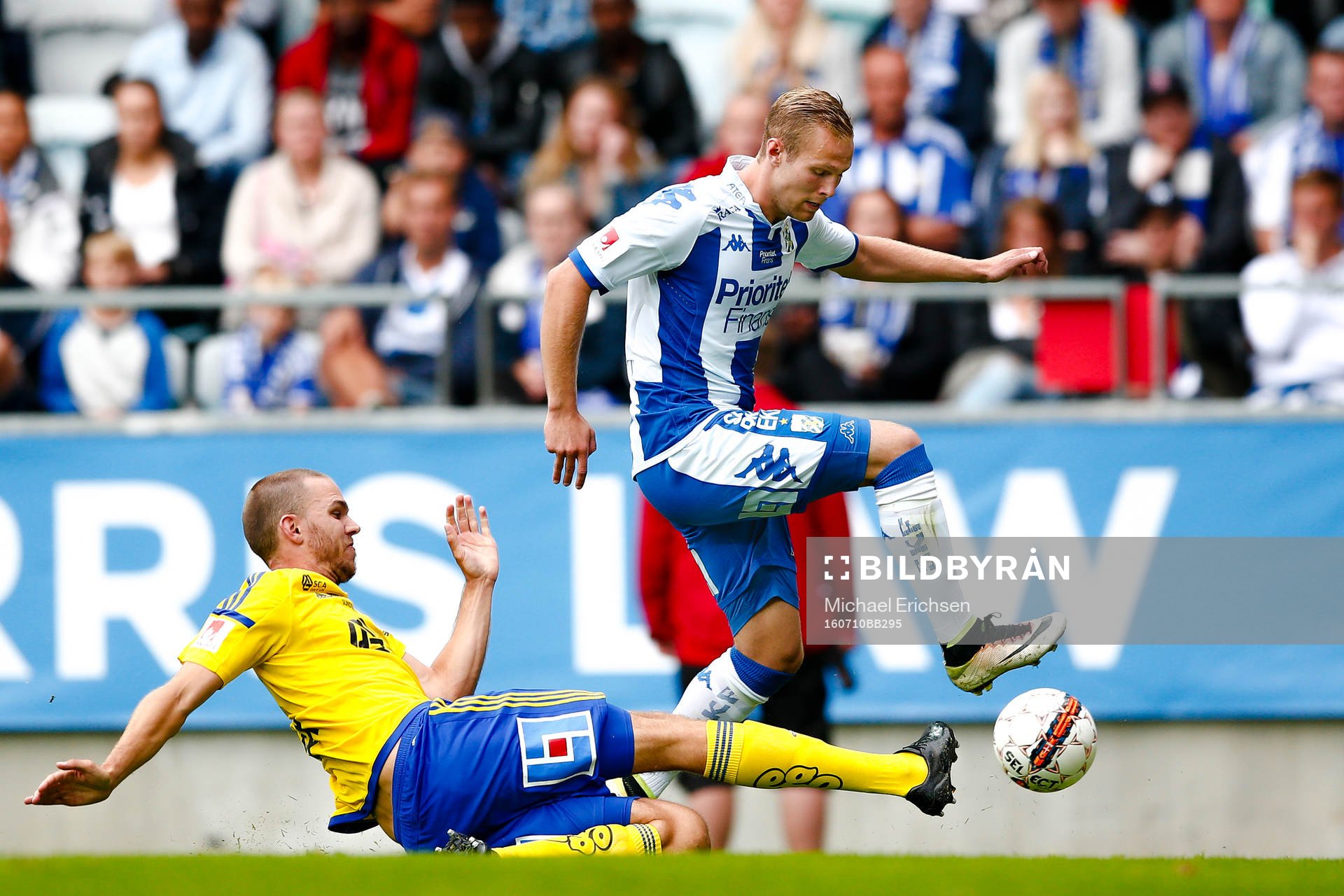 Sundsvalls Marcus Danielson och IFK Göteborgs Gustav