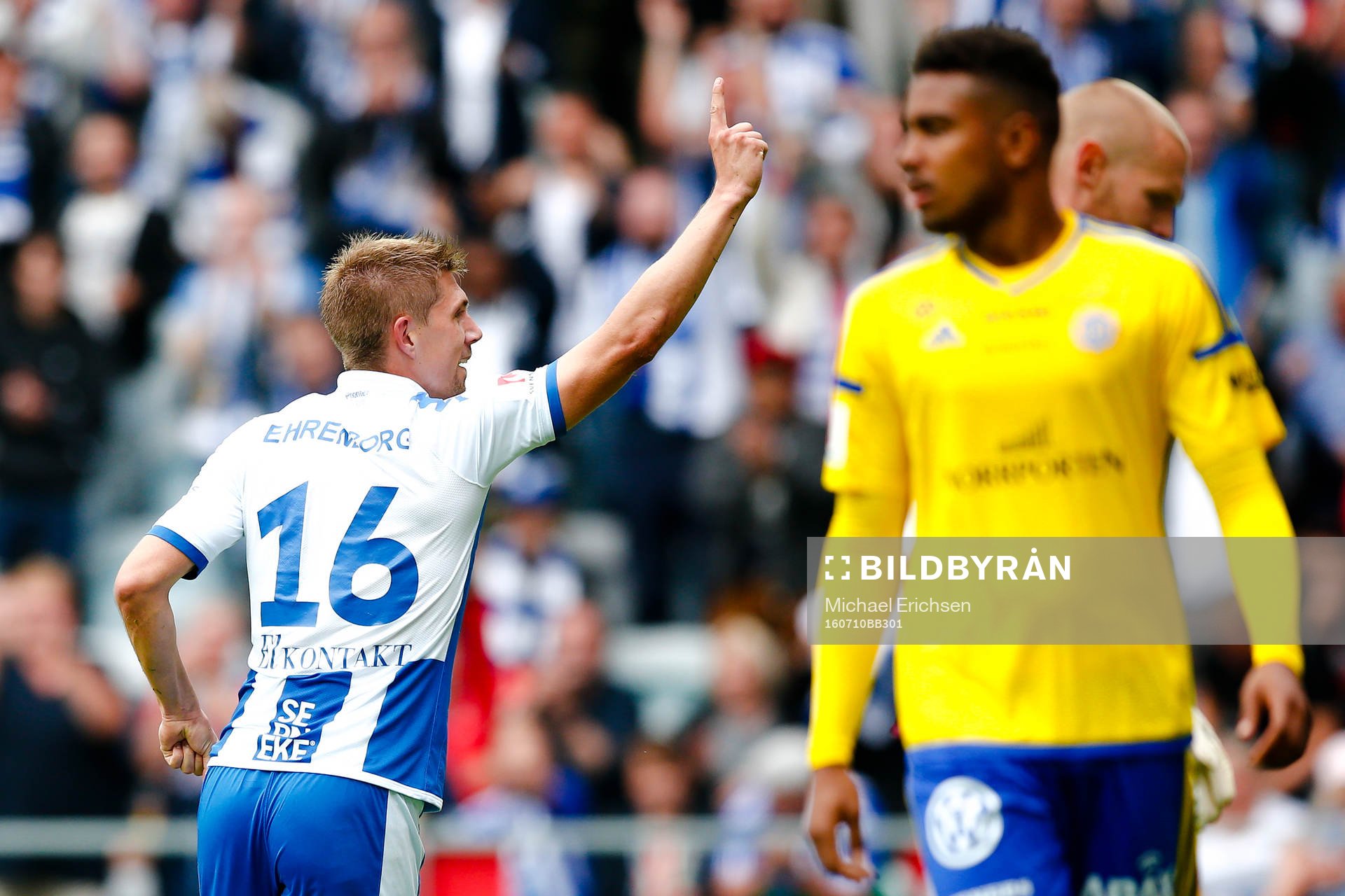 IFK Göteborgs Mikael Boman jublar
