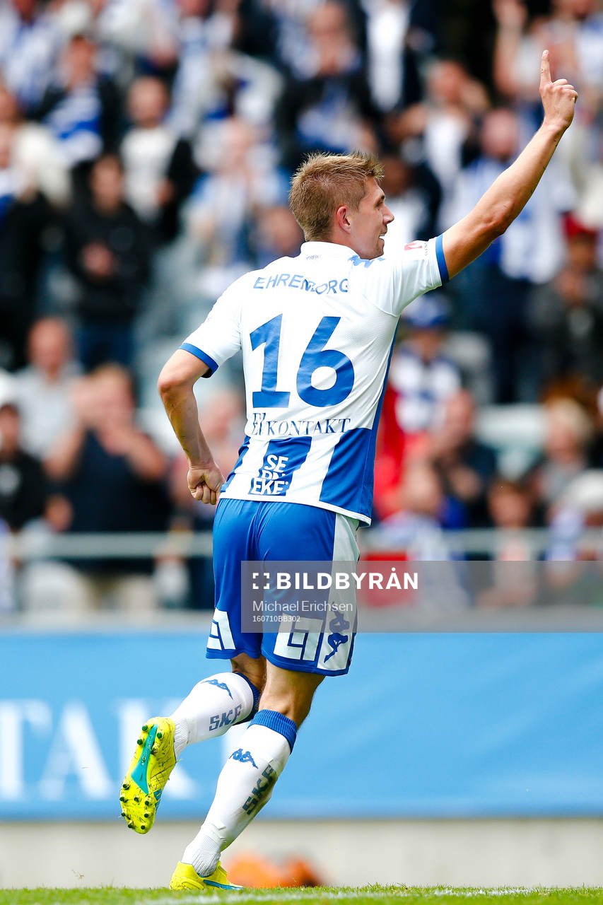 IFK Göteborgs Mikael Boman jublar