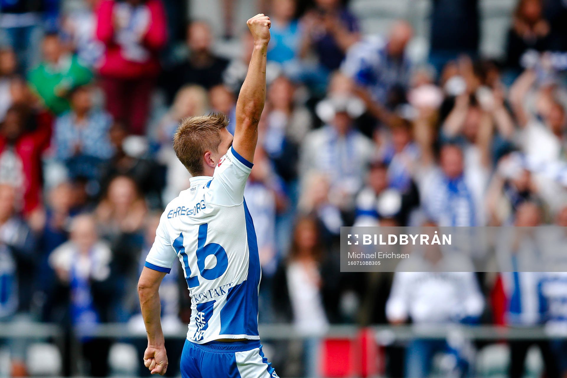 IFK Göteborgs Mikael Boman jublar