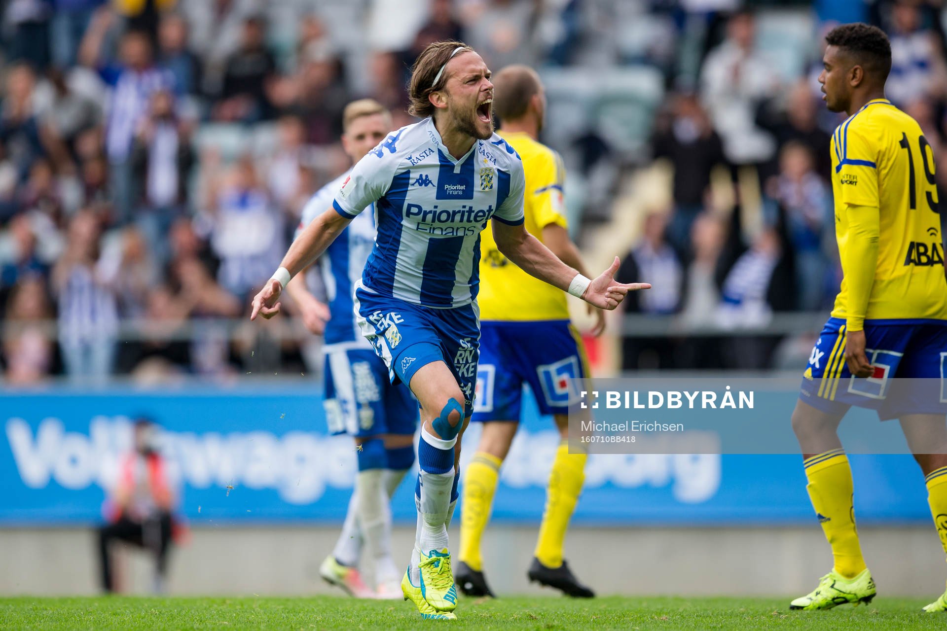 IFK Göteborgs Tom Pettersson jublar