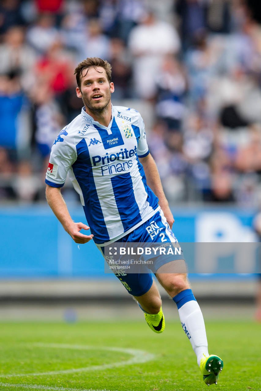 IFK Göteborgs Emil Salomonsson jublar