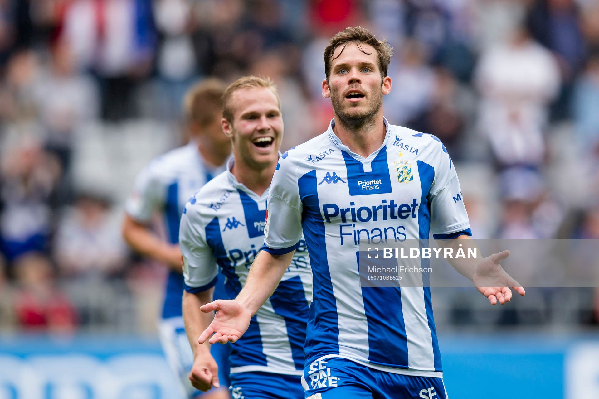 IFK Göteborgs Emil Salomonsson jublar