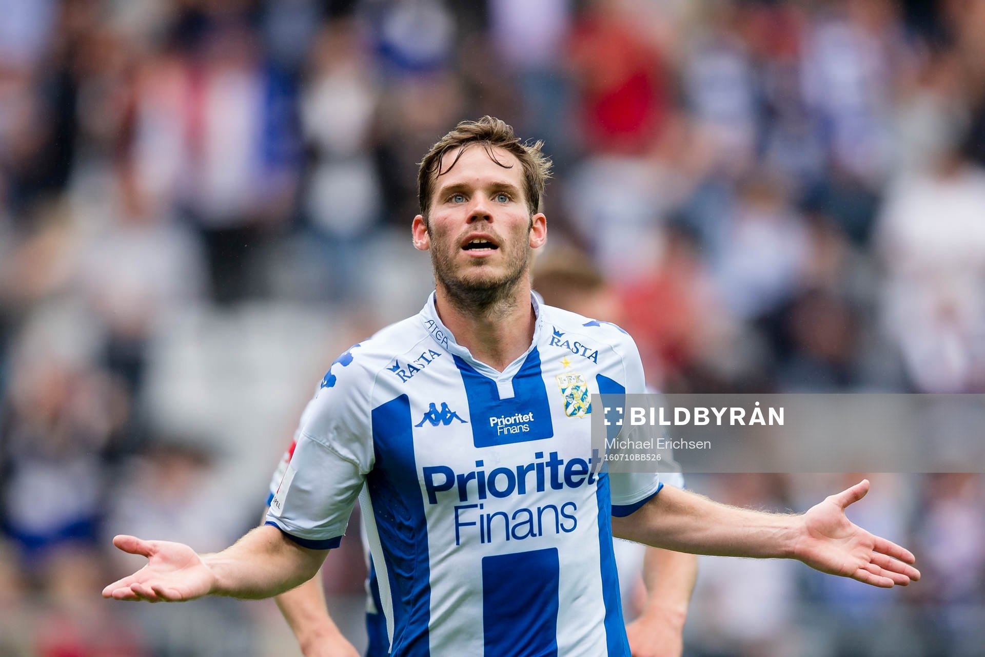 IFK Göteborgs Emil Salomonsson jublar