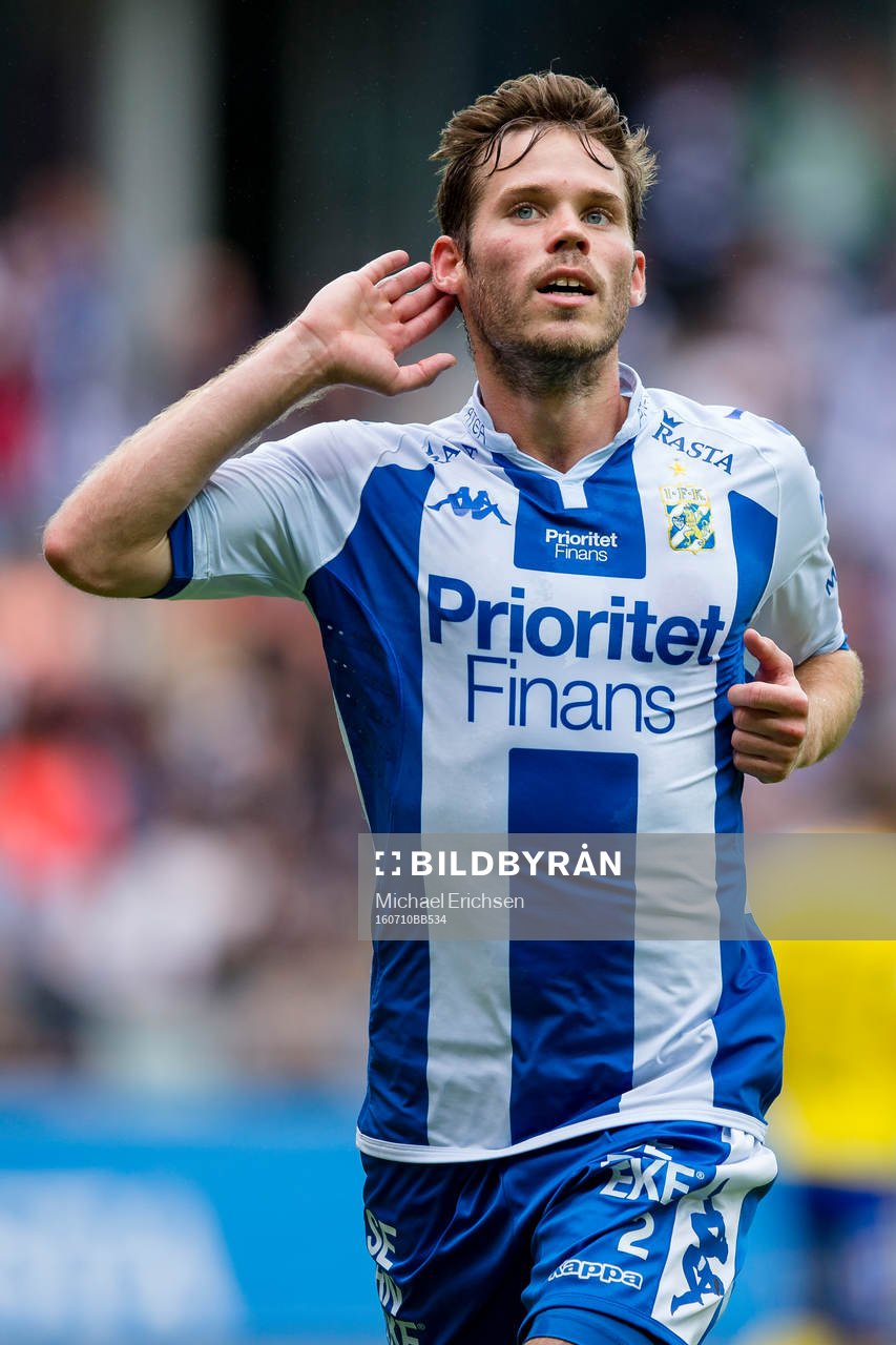 IFK Göteborgs Emil Salomonsson jublar