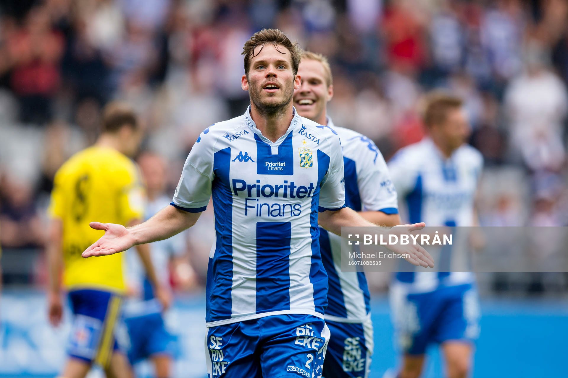 IFK Göteborgs Emil Salomonsson jublar