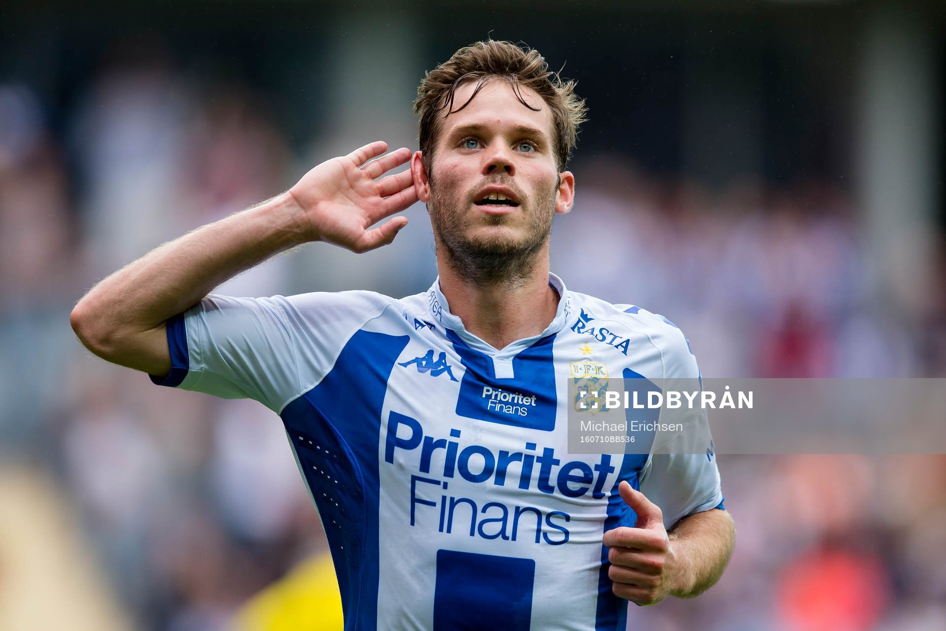 IFK Göteborgs Emil Salomonsson jublar