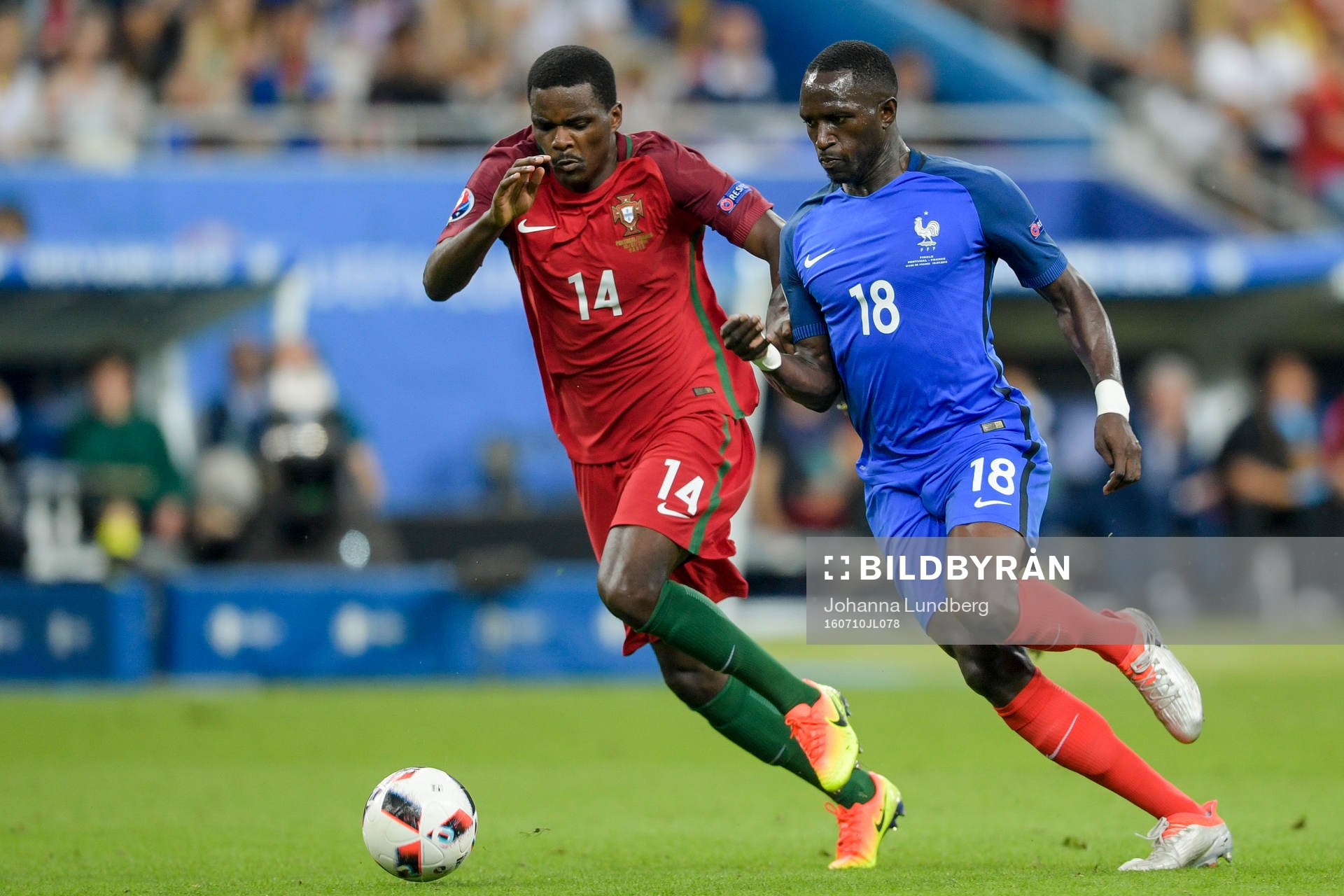 0 Portugals William Carvalho och Frankrikes Moussa Sissoko