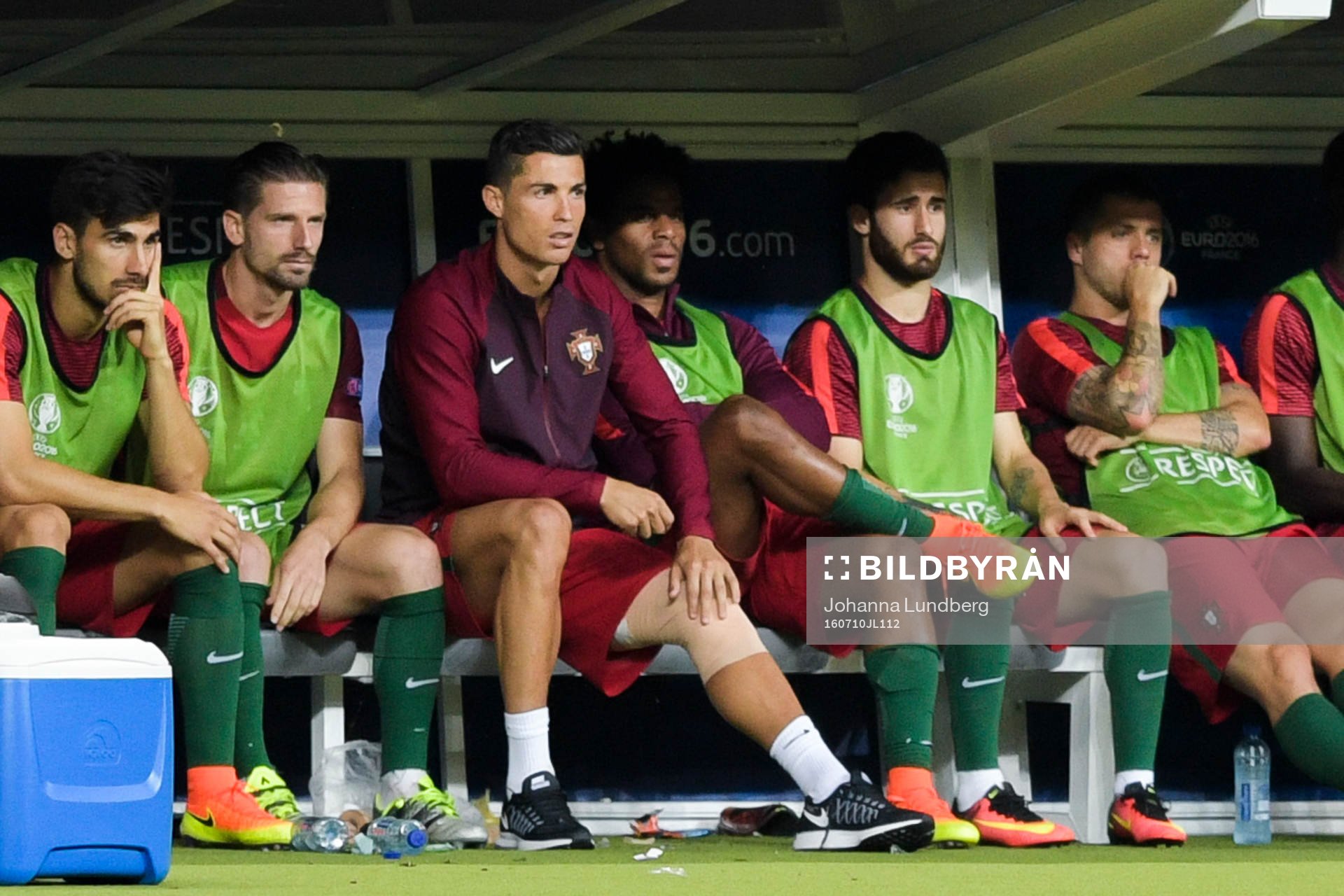 Portugals Cristiano Ronaldo tillbaka på bänken