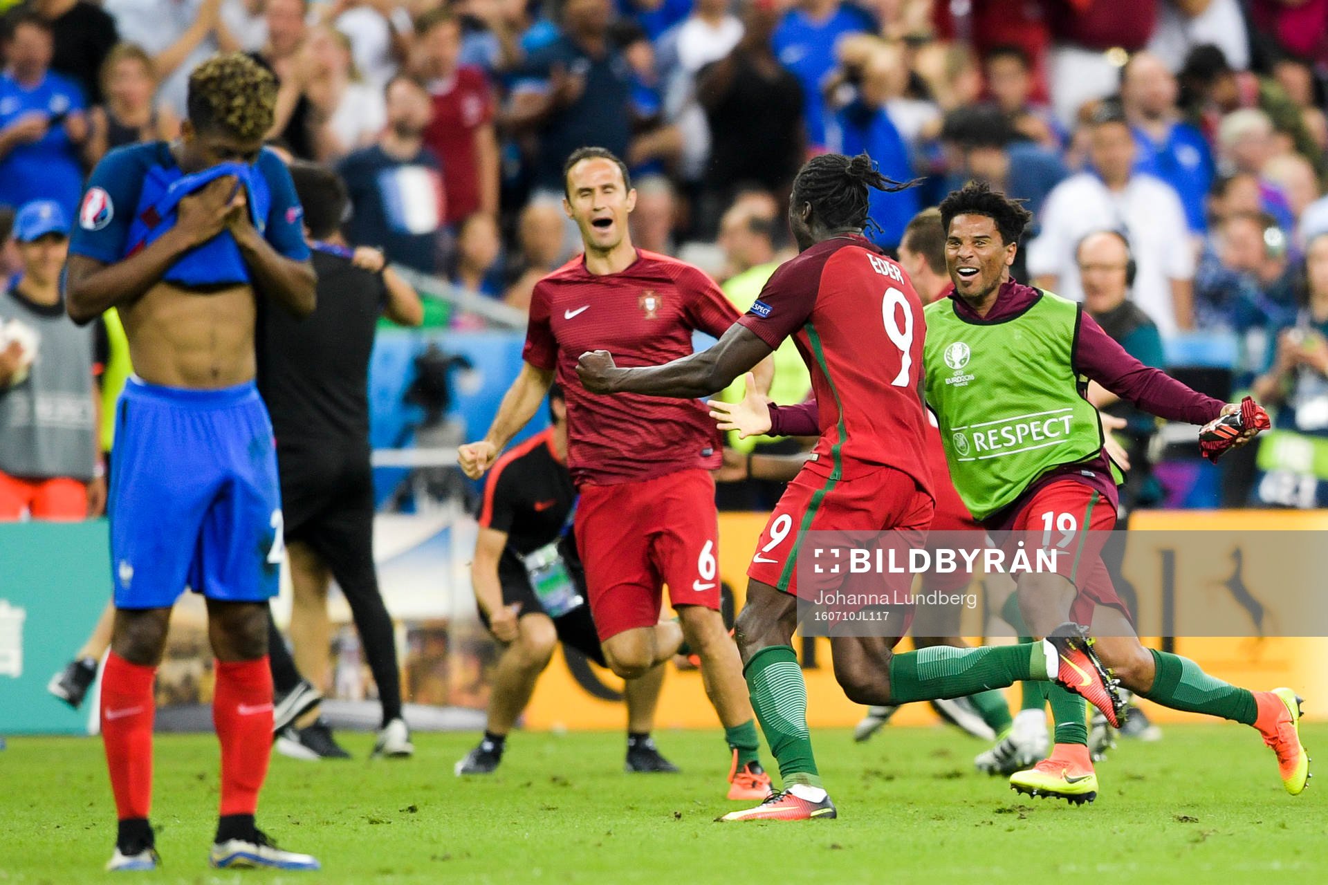 Portugals Eder jublar