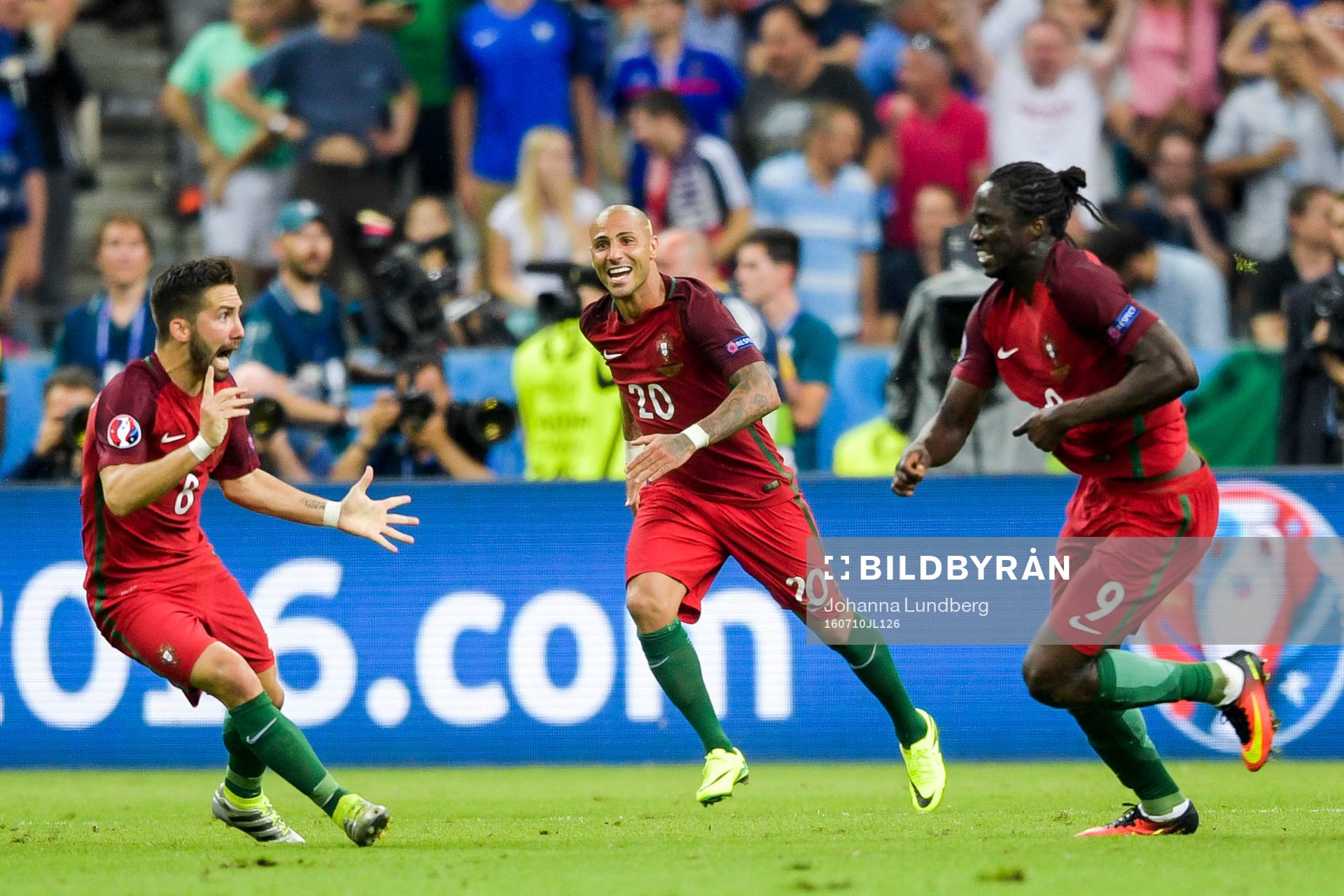 Portugals Eder jublar