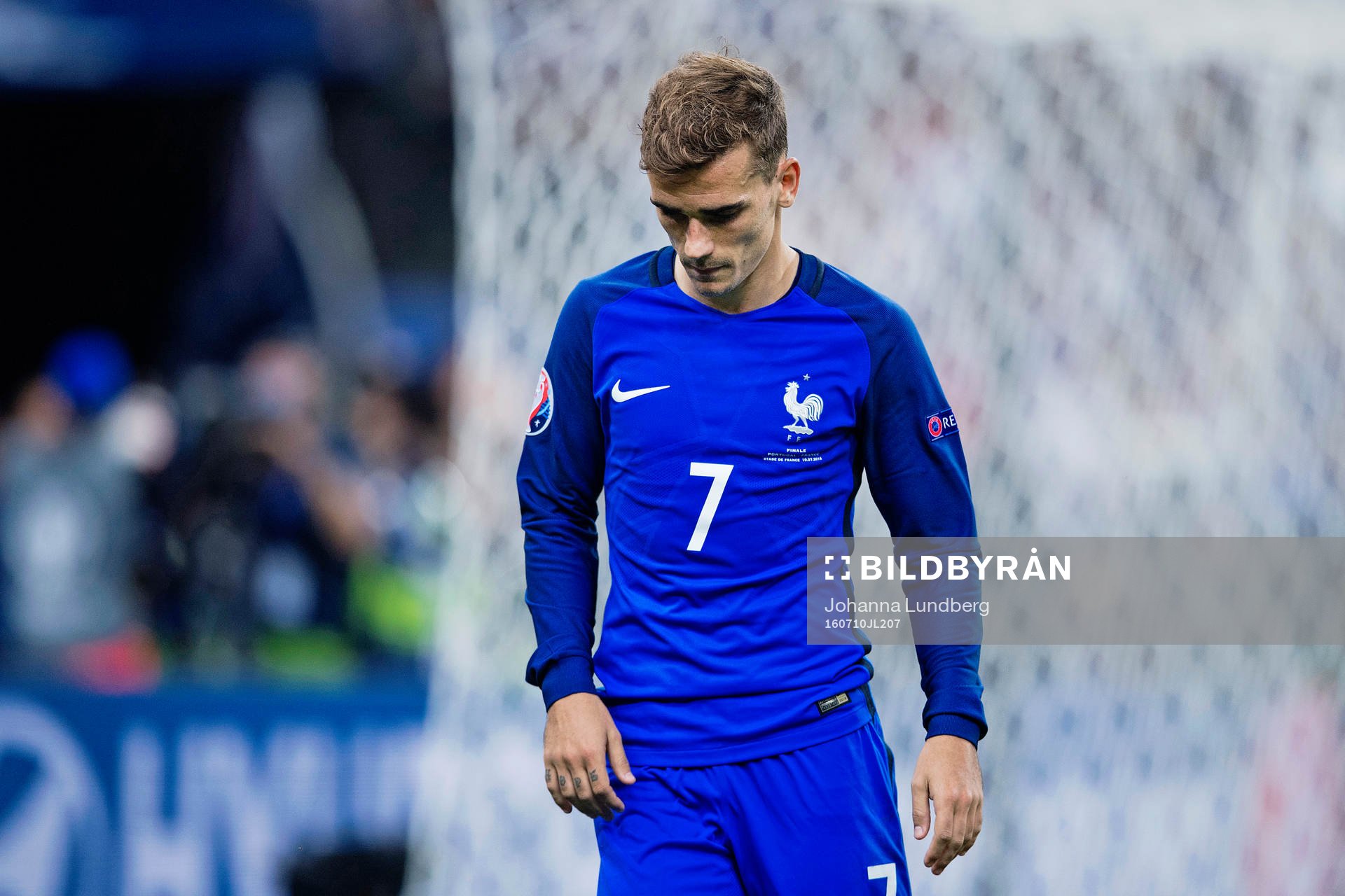 Frankrikes Antoine Griezmann deppar