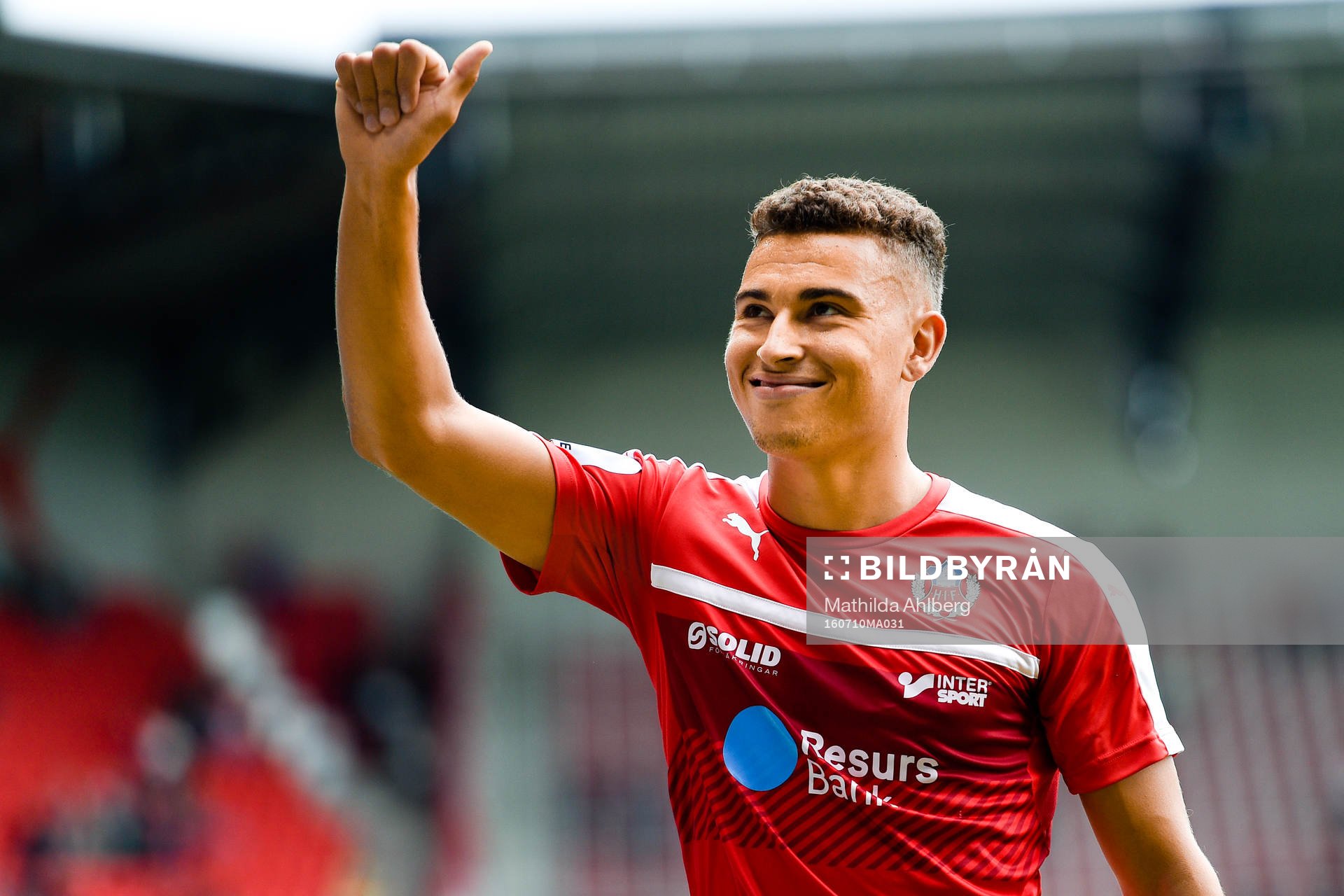Helsingborgs Jordan Larsson