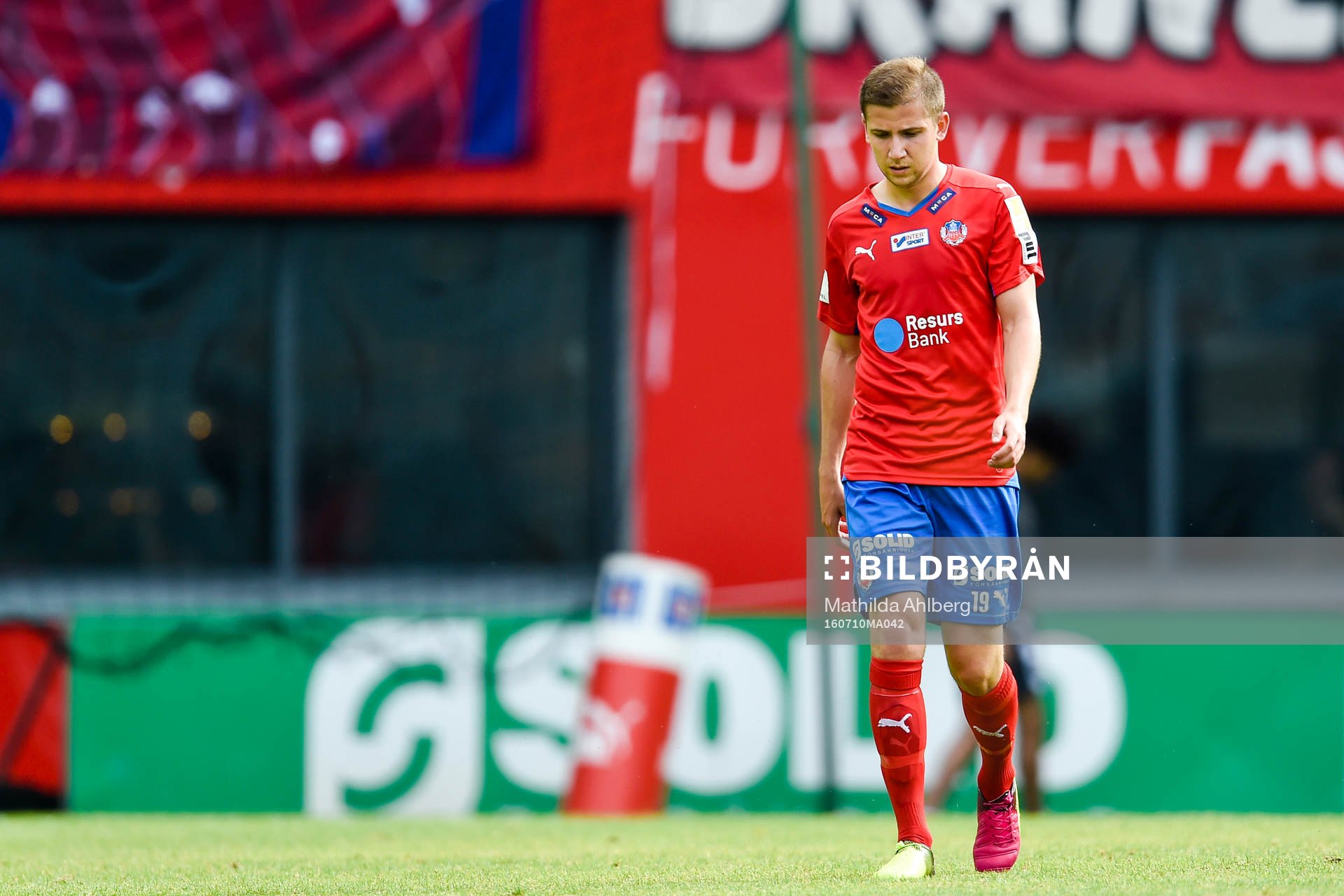 Helsingborgs Darijan Bojanic deppar