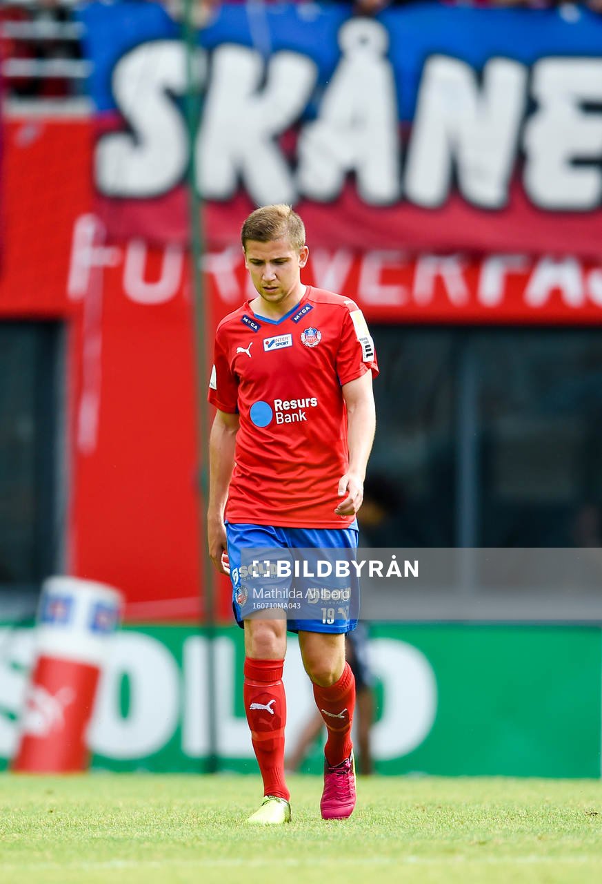 Helsingborgs Darijan Bojanic deppar